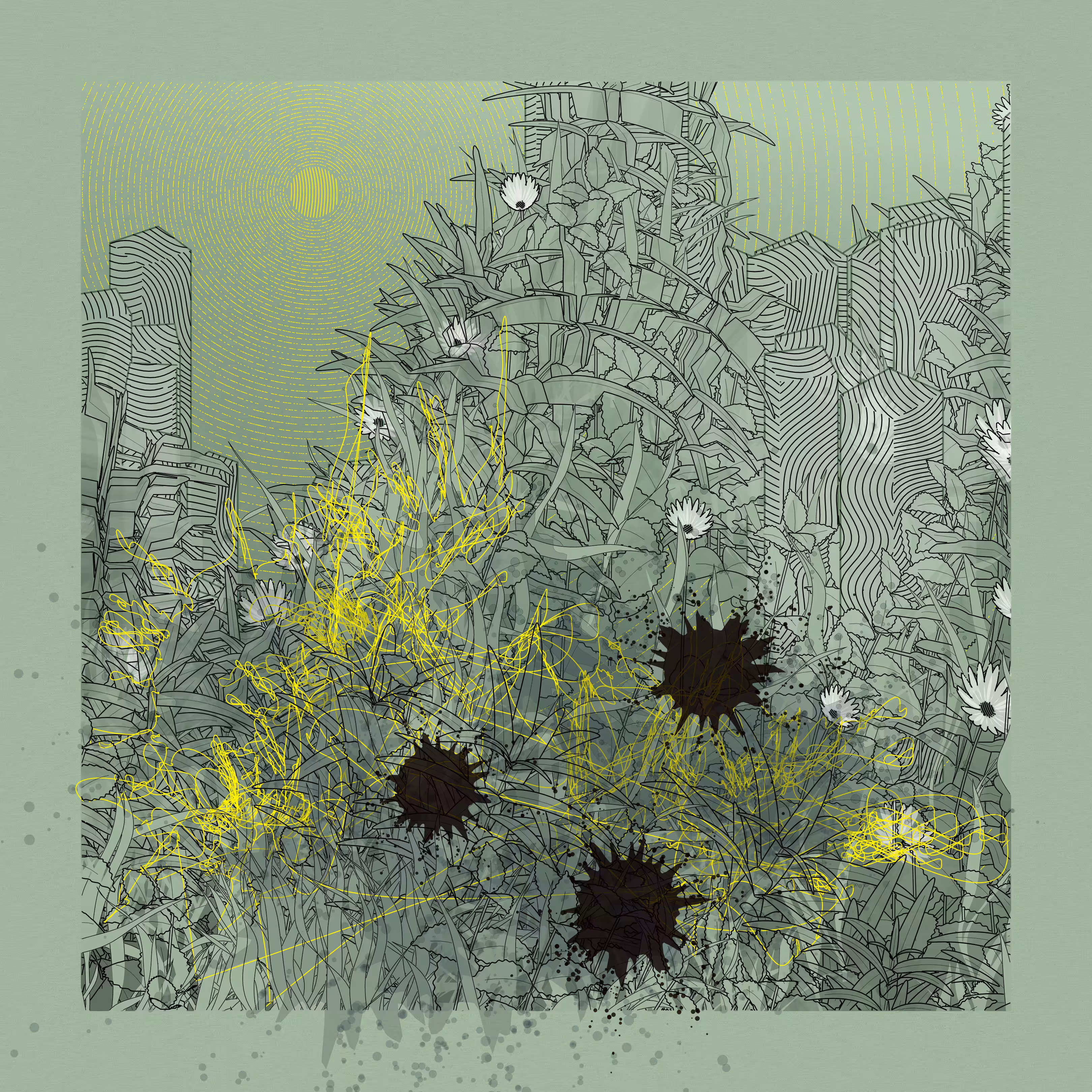 Landscape with Carbon Capture #1620