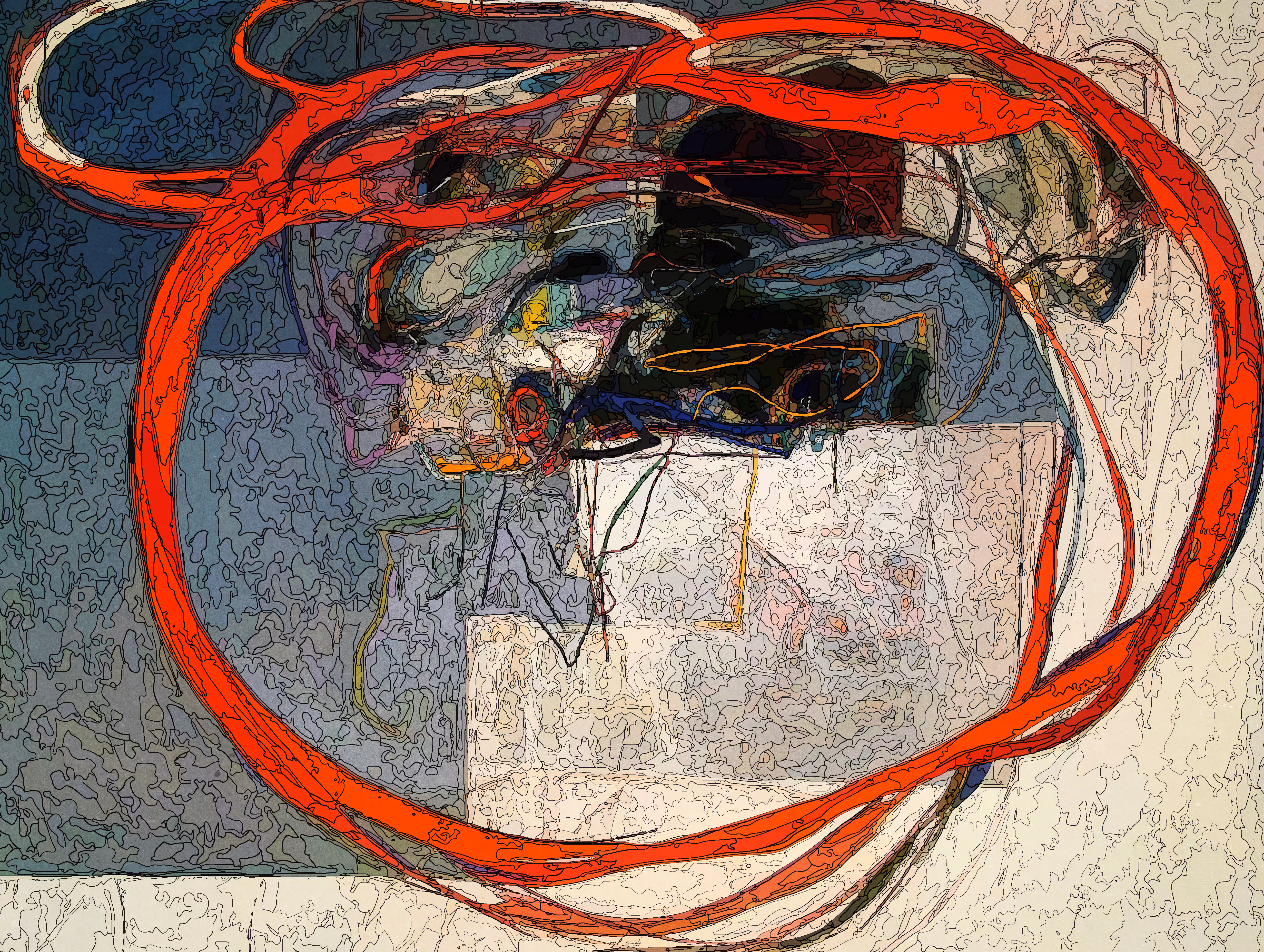 The red recursive thread