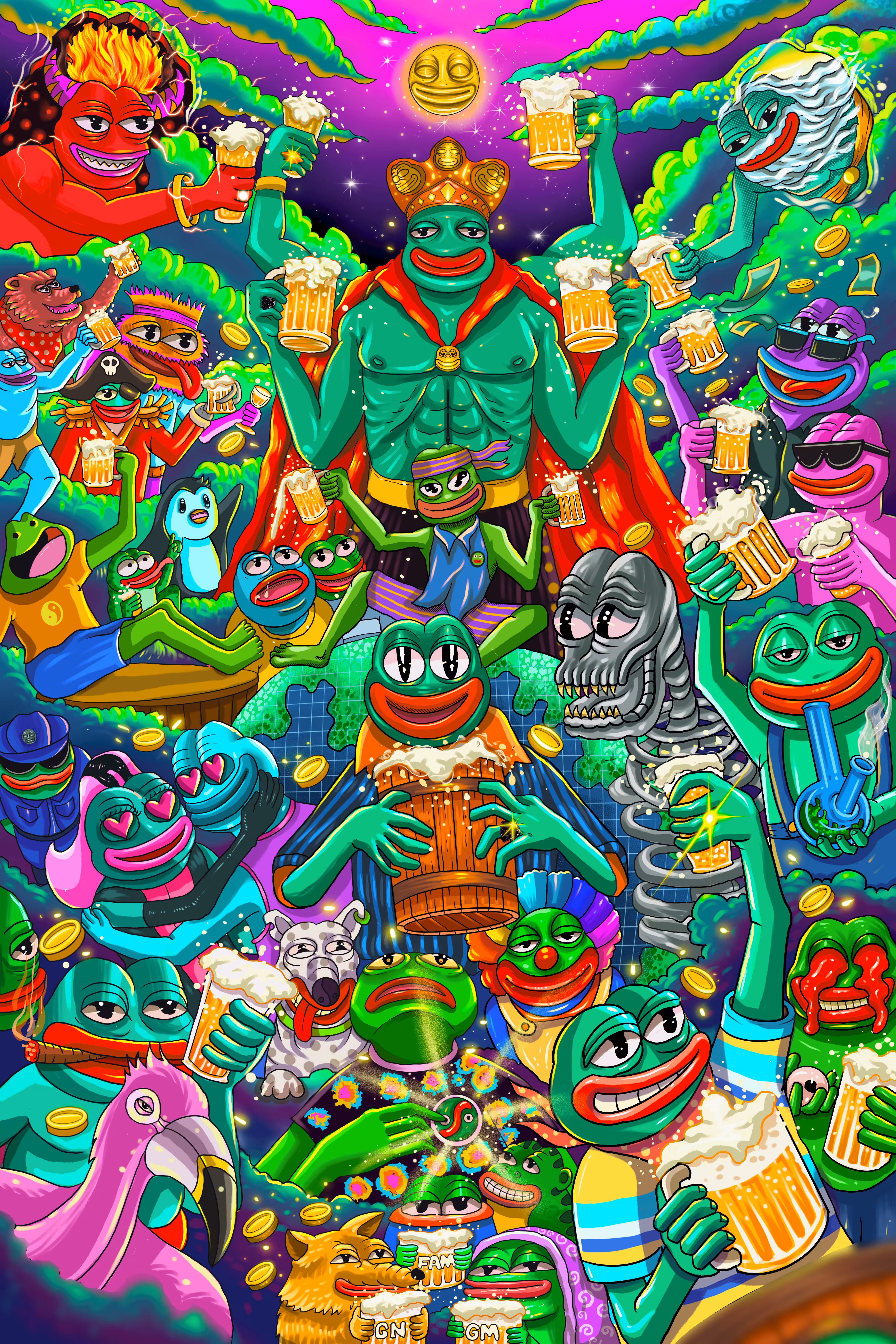 🍺Pepe the god of drunkenness🍺