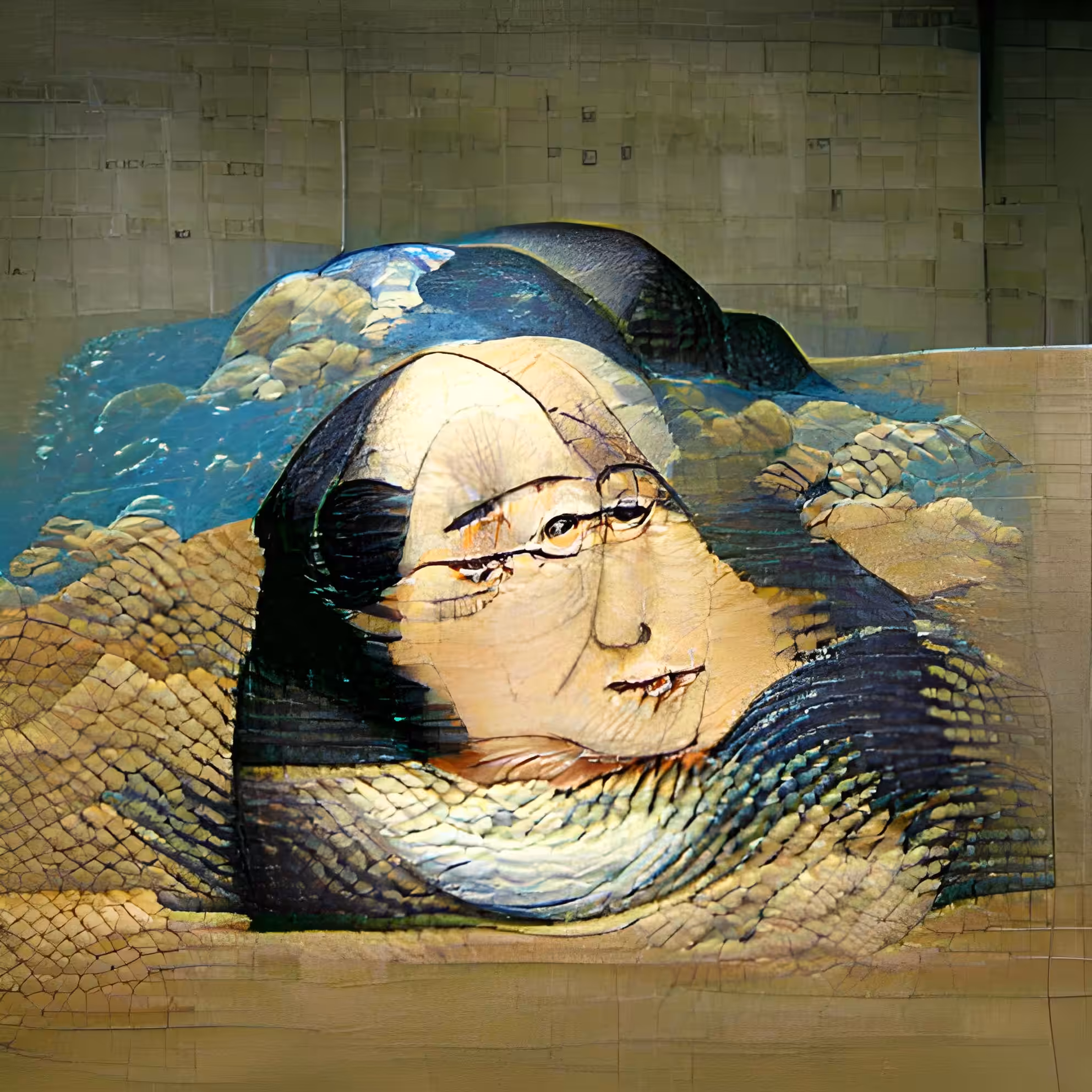 Monalisa by Hokusai