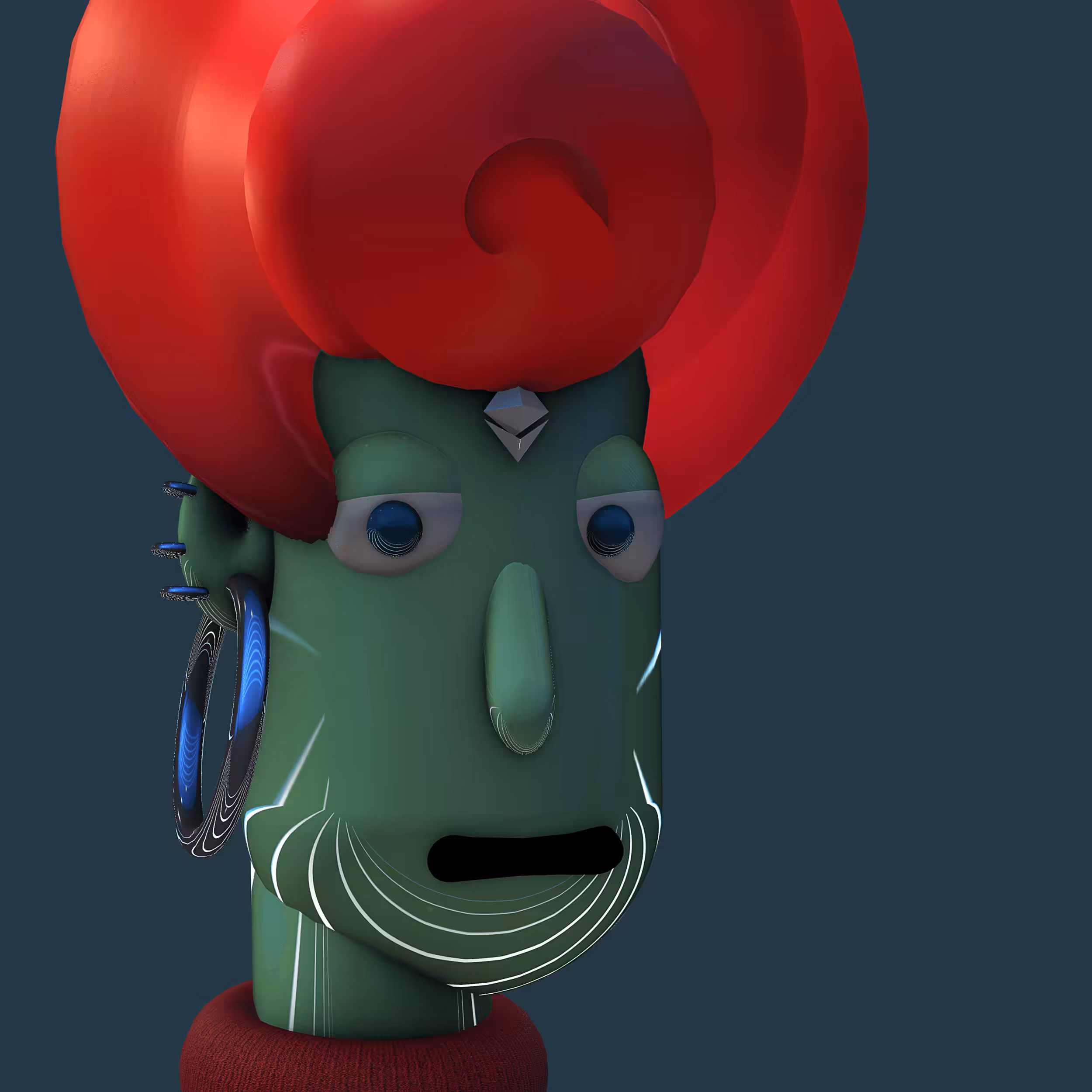 CryptoAvatar3d-02- Ethereum Princess