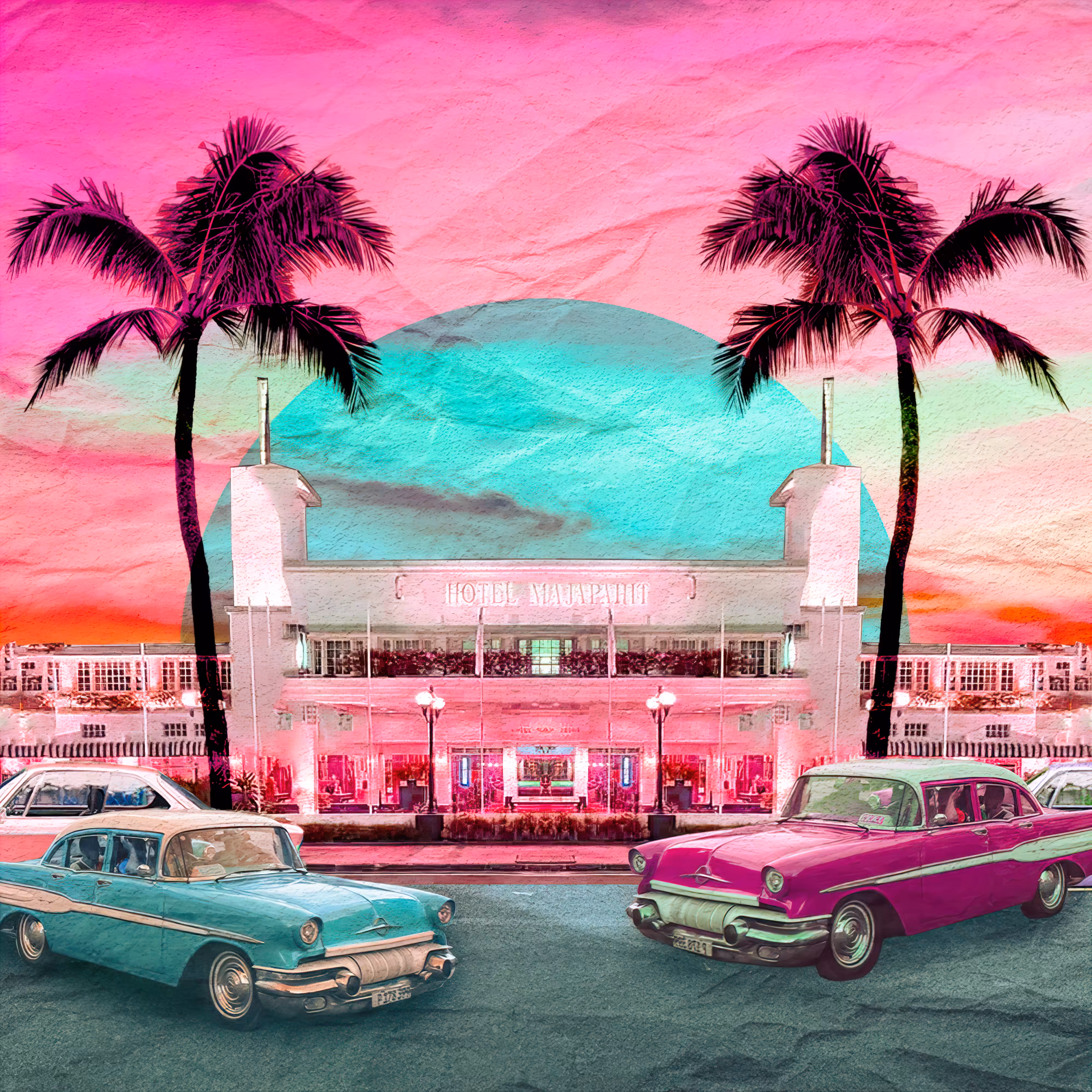 Cruisin at Majapahit (recolor)