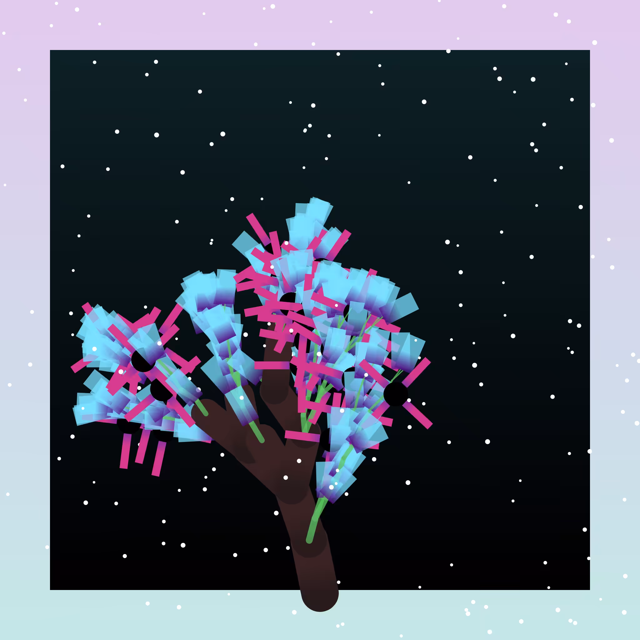 Some generative winter trees #16