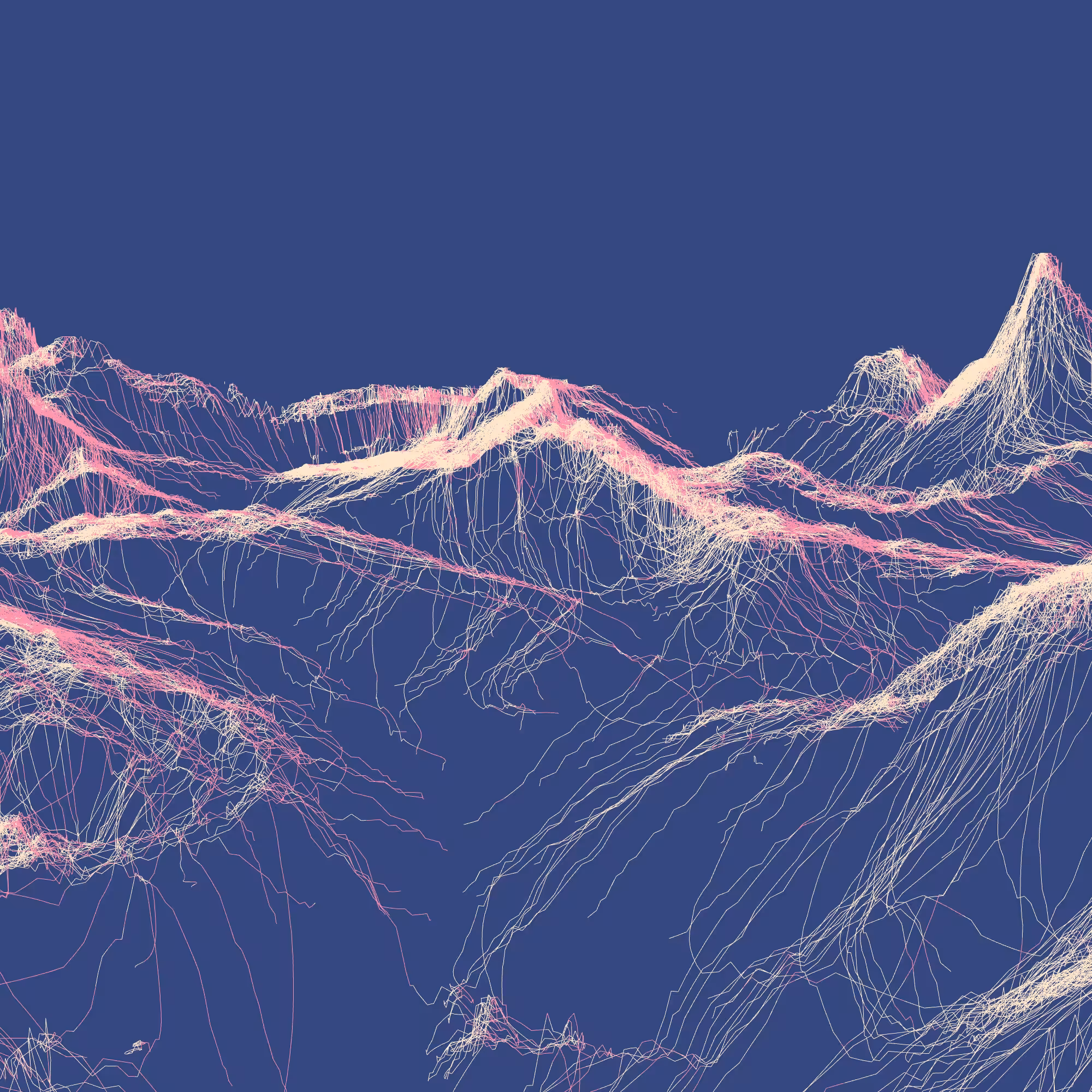 Ridge Scribbles #17
