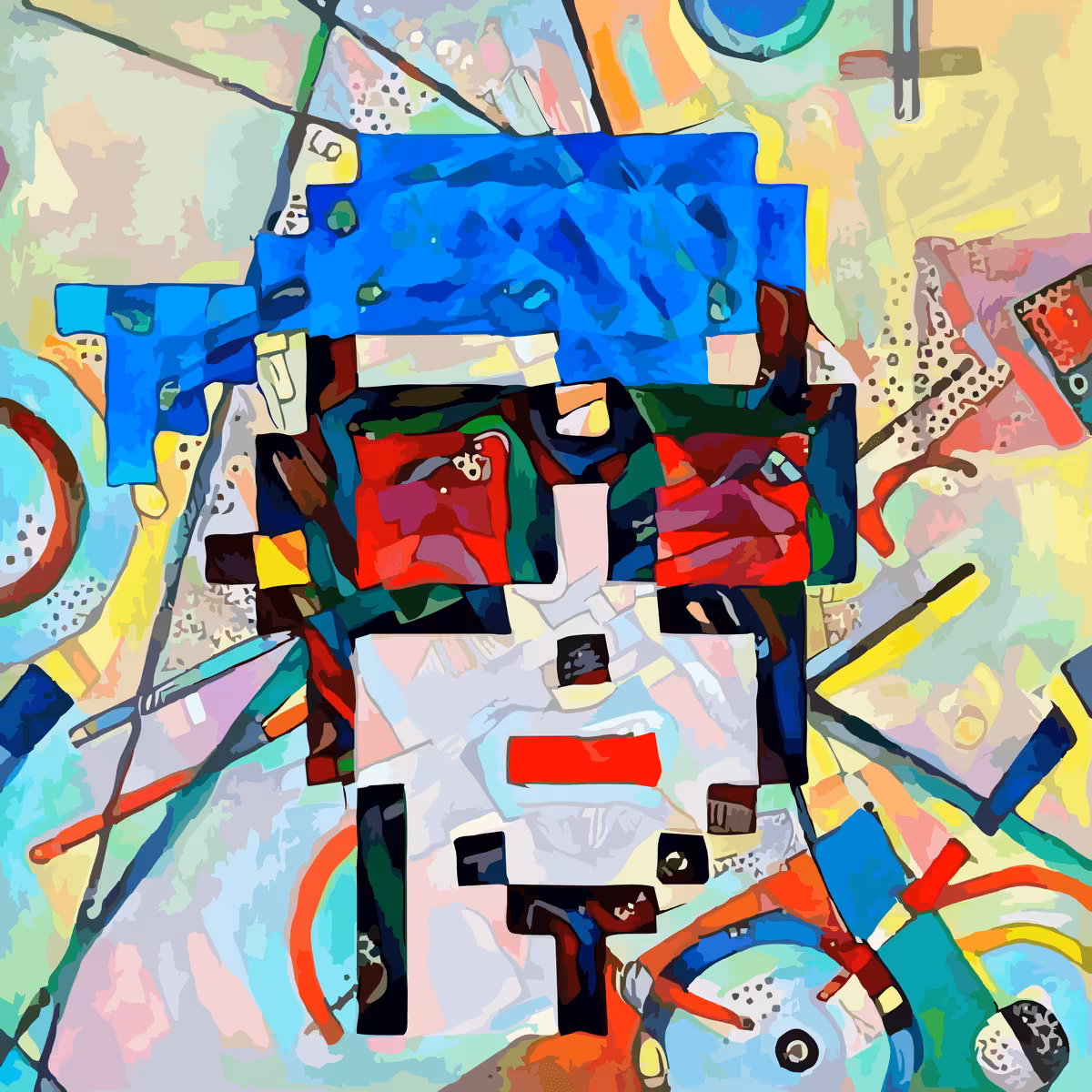 KandinskyPunks: Kandinsky Punk #043