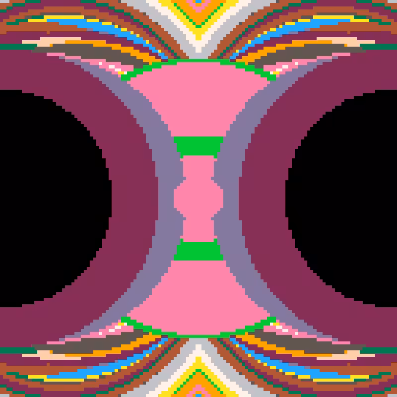Rapid Psychedelic Inkblot Test Generator #45