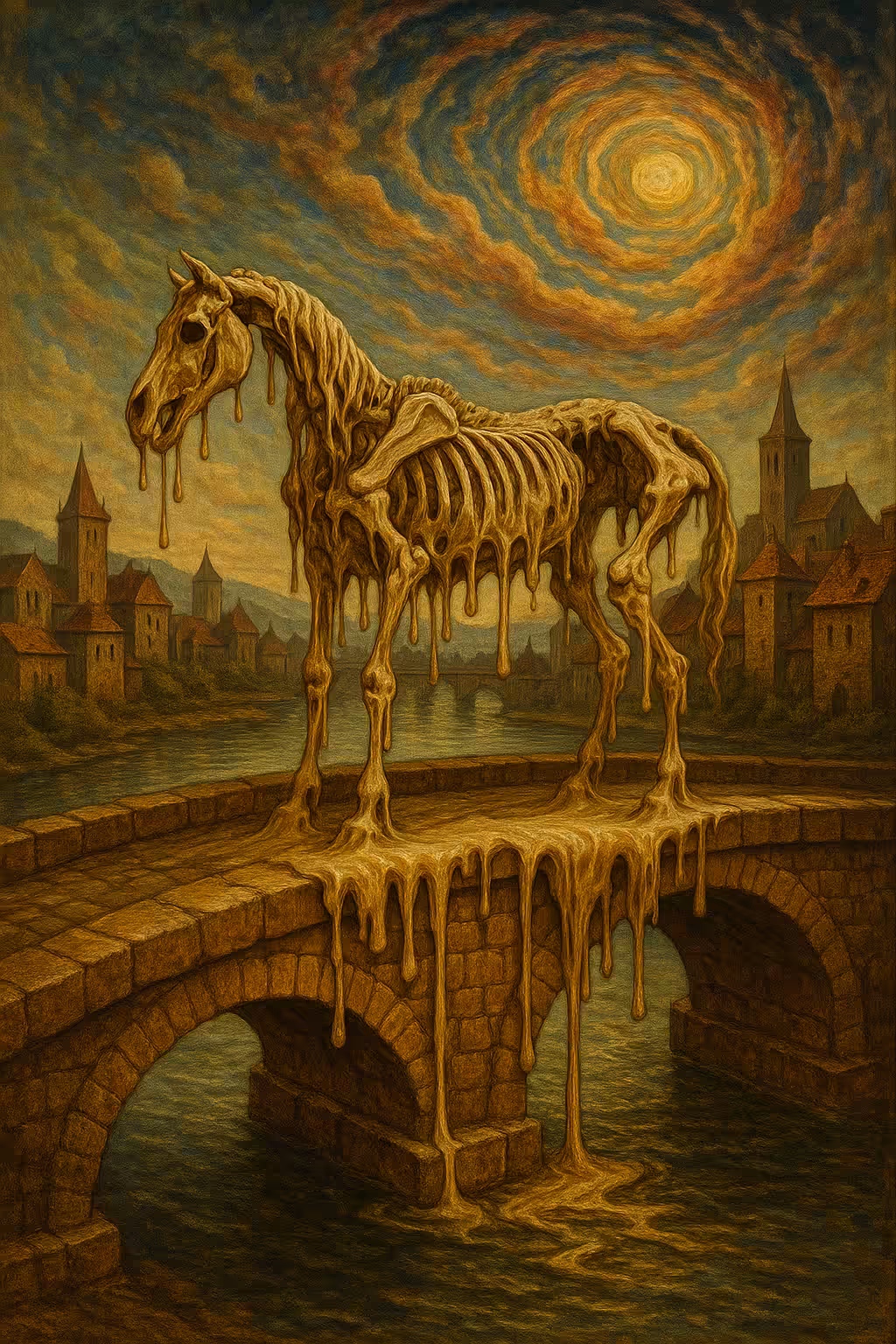 The Liquefied Horse Passage Between Worlds