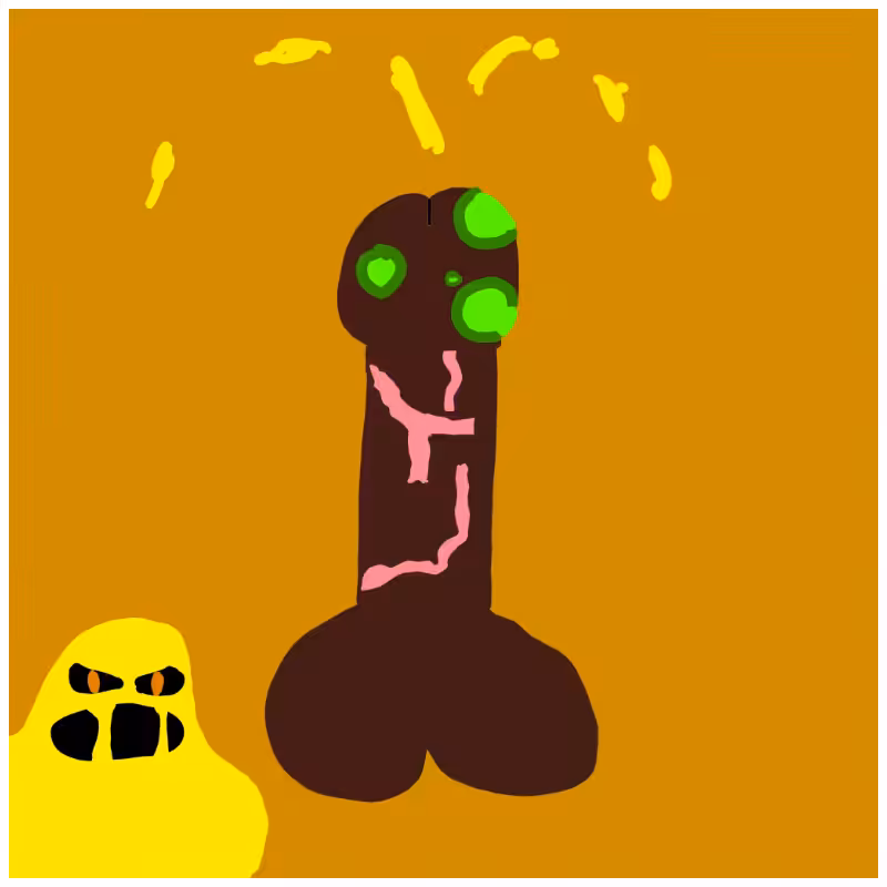 Decayed Dickgenerative Art #50