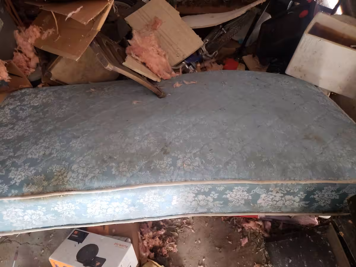 Old twin mattress (GREENVILLE)