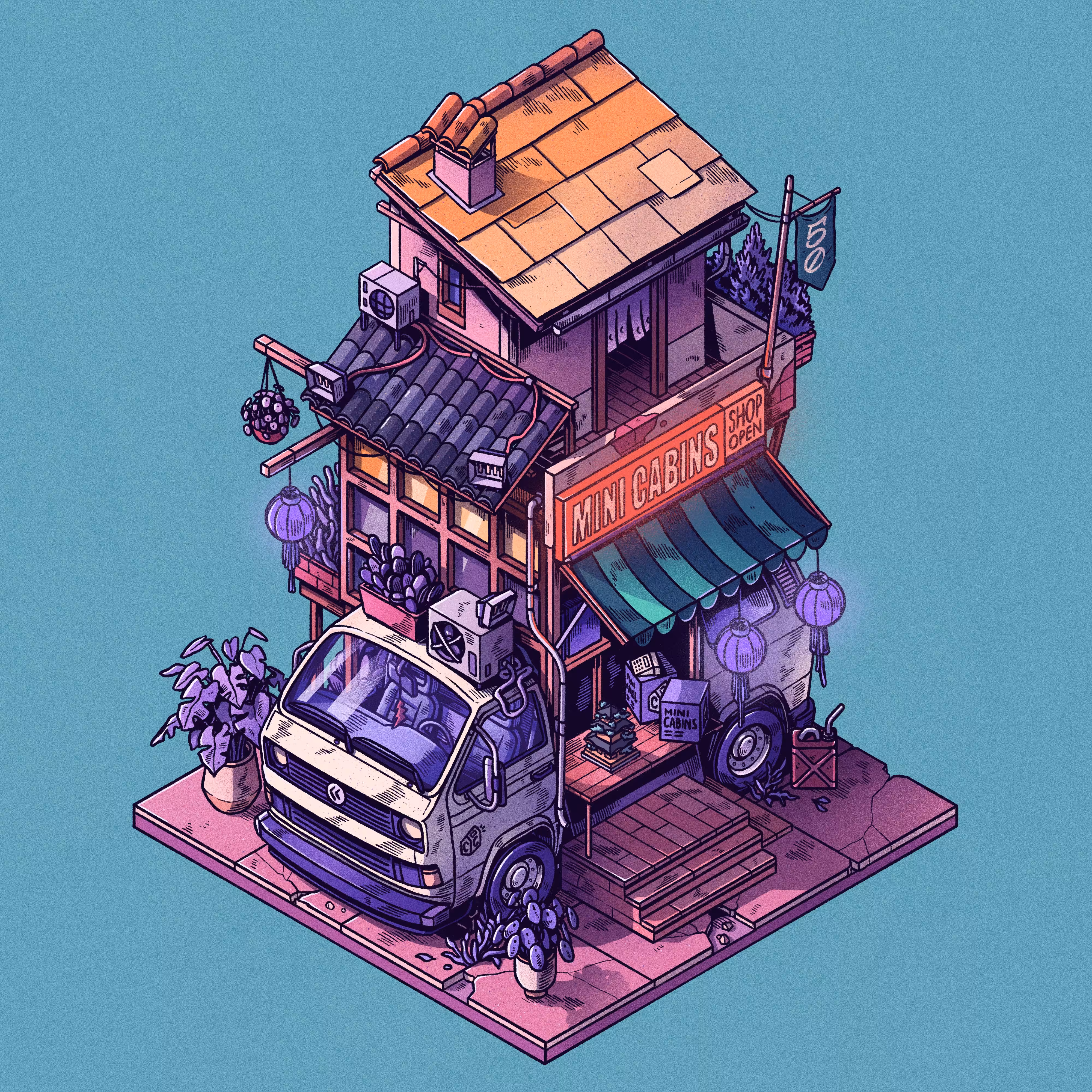 Curious Cabins #50: Caravan #41