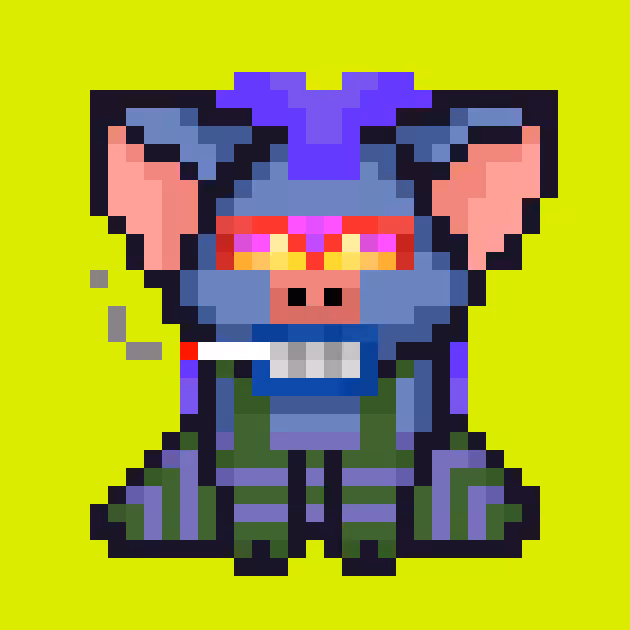 Punk Pig #00176