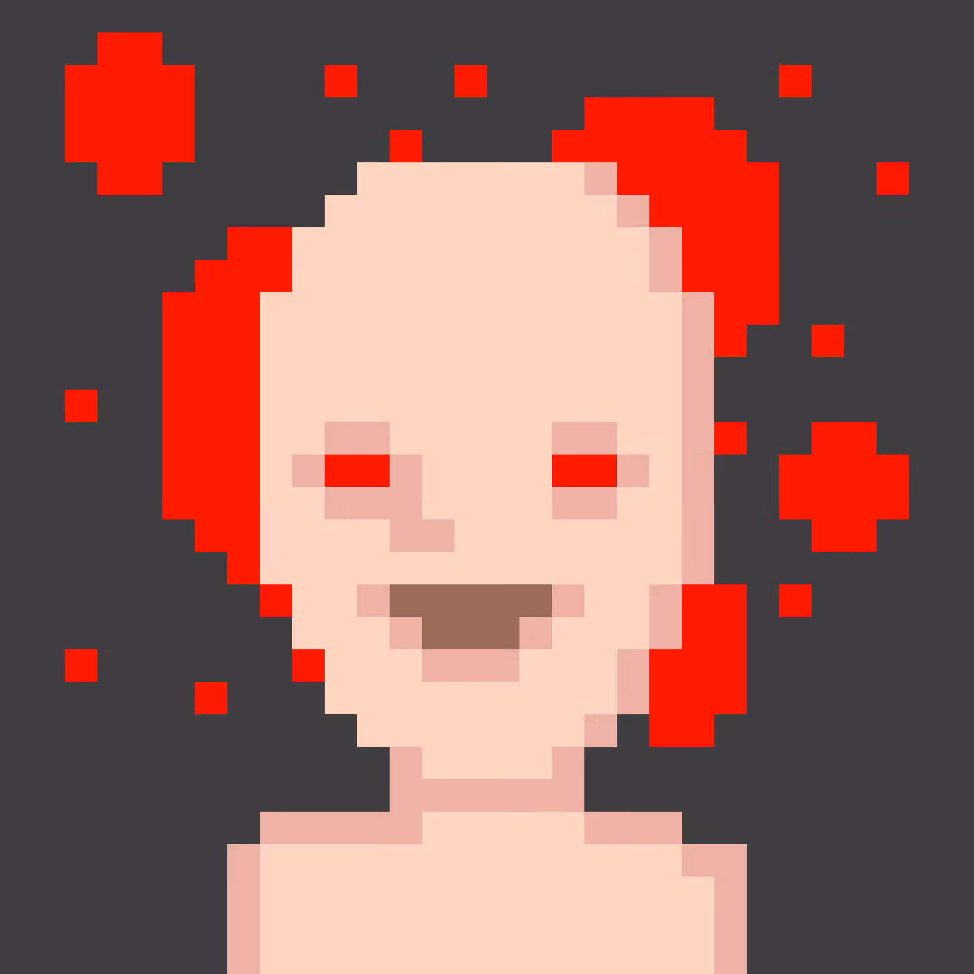 Pixel Head #S207