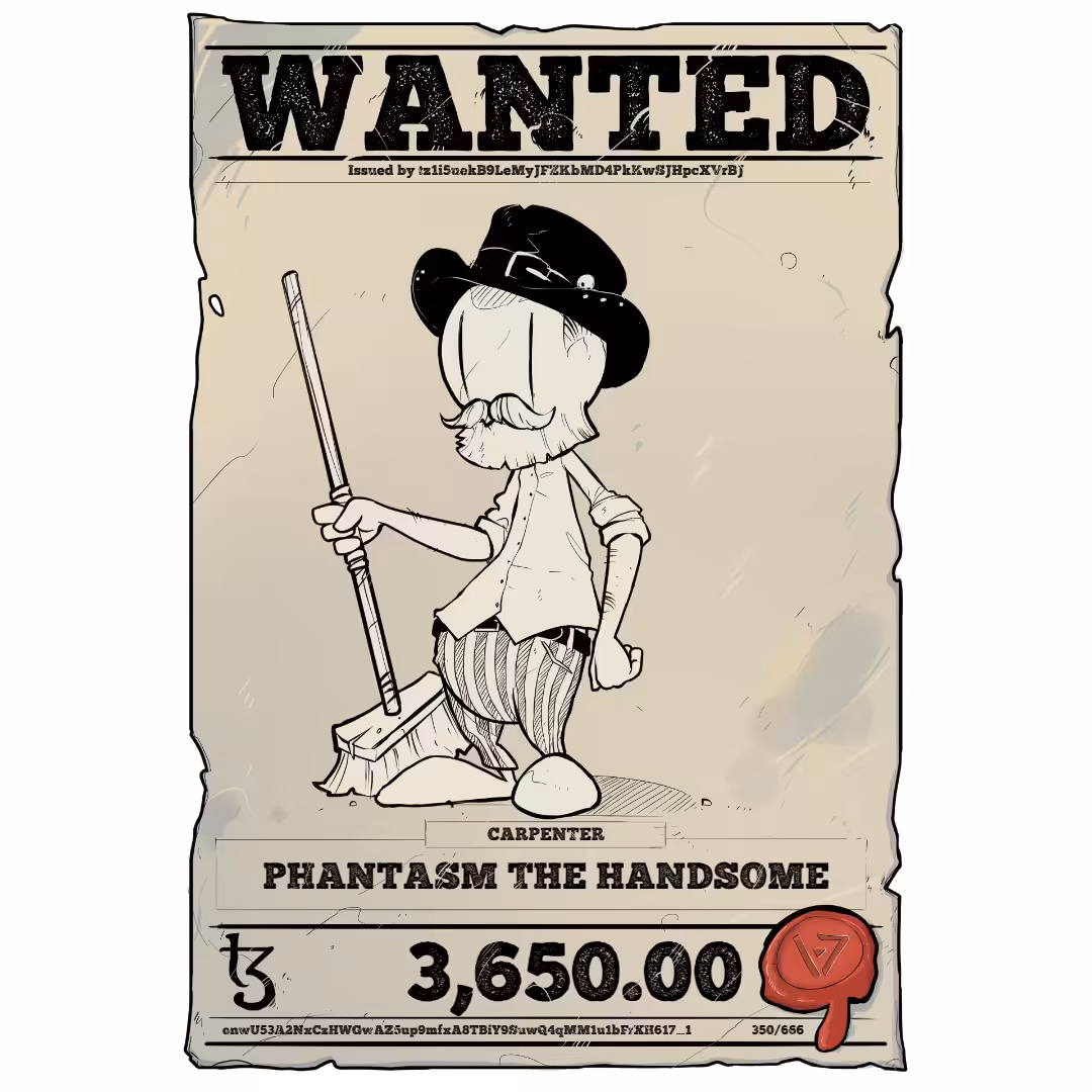 PHANTASM THE HANDSOME | TEZOS PIRATE 350/666