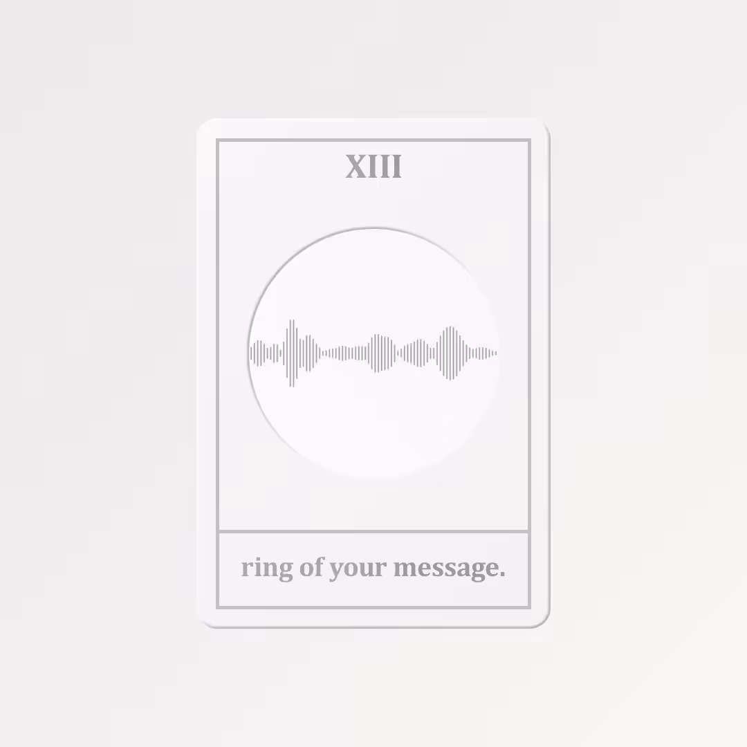Ring of your message #13