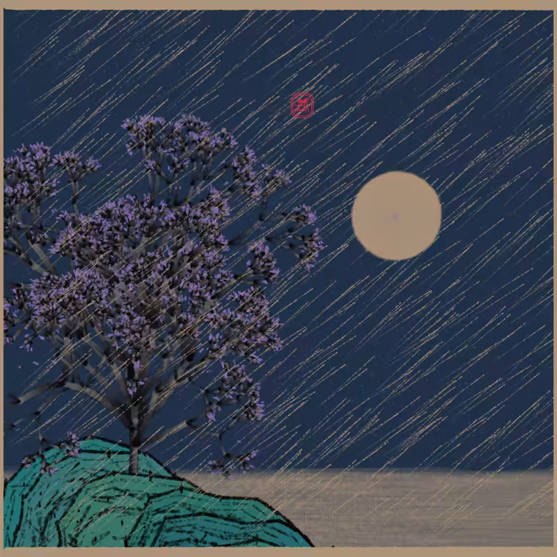Bloom in the rain #97