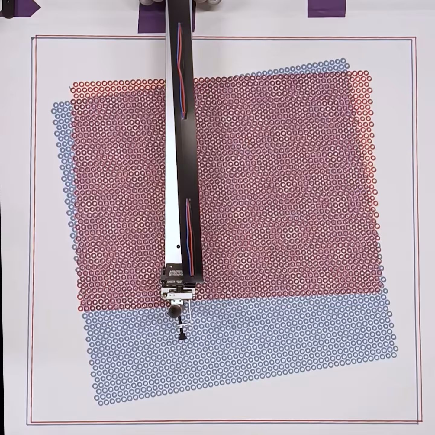 Rodeo post #284: Plotter Mesh Painting 05 11 24