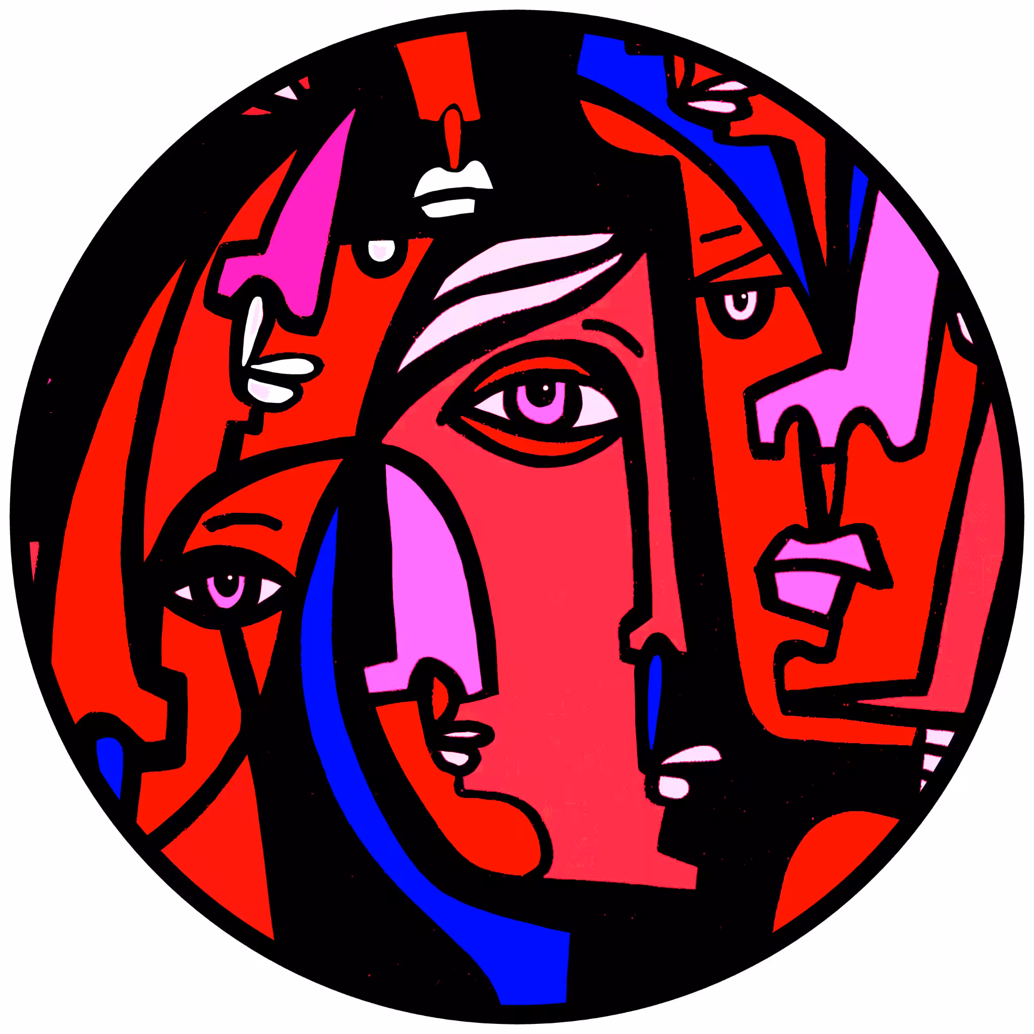 Cubist Circle 93