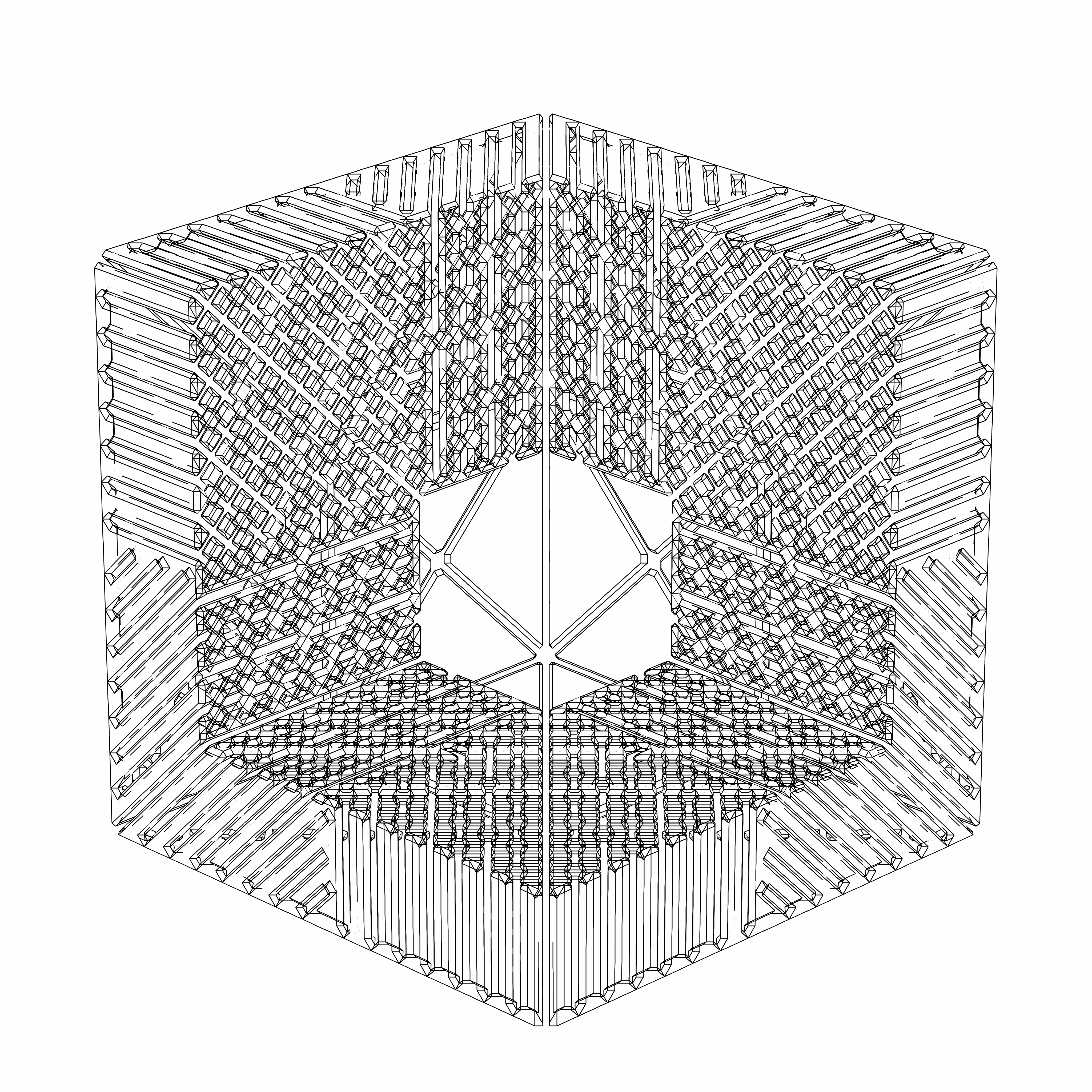 LL21 Alien Art Cube #970