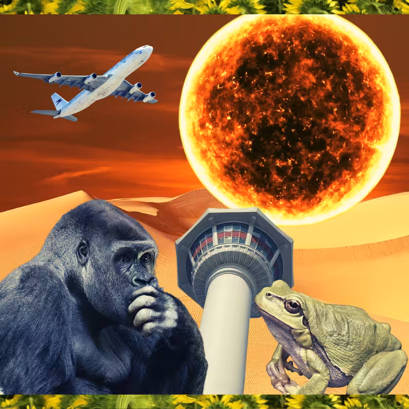 Banana & Pepe on mysterious trips #25