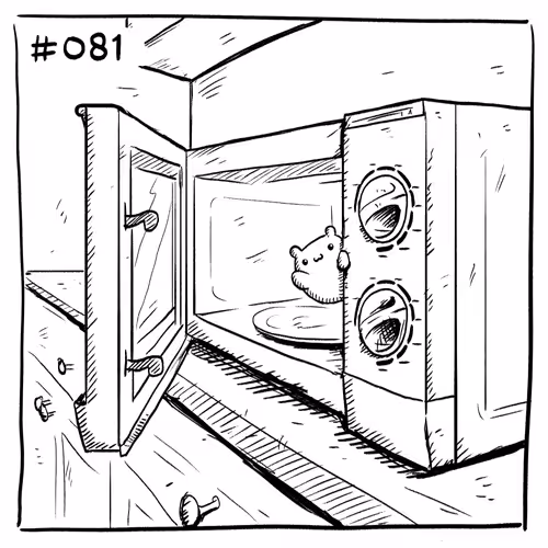 Suicidal Hamster #081 - Microwave