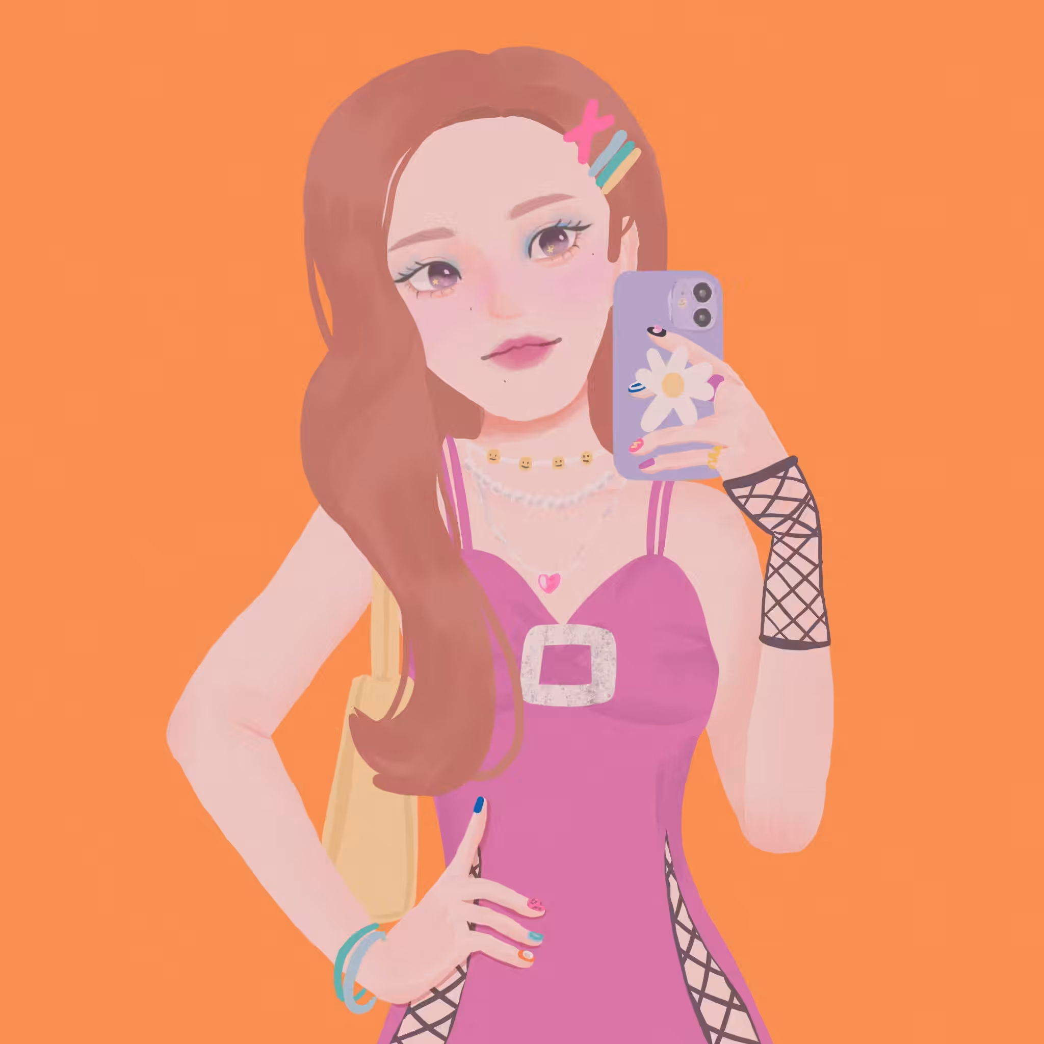 #010 Lunar’s outfit (y2k 2021 ver.)