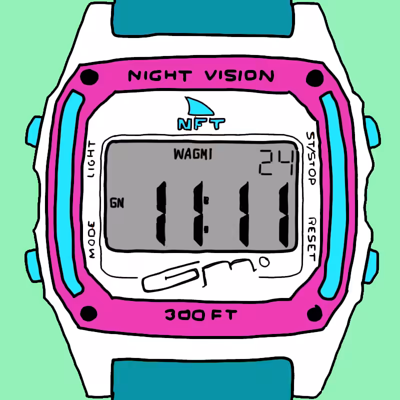 Make a Wish NFT Watch - Colorway #41