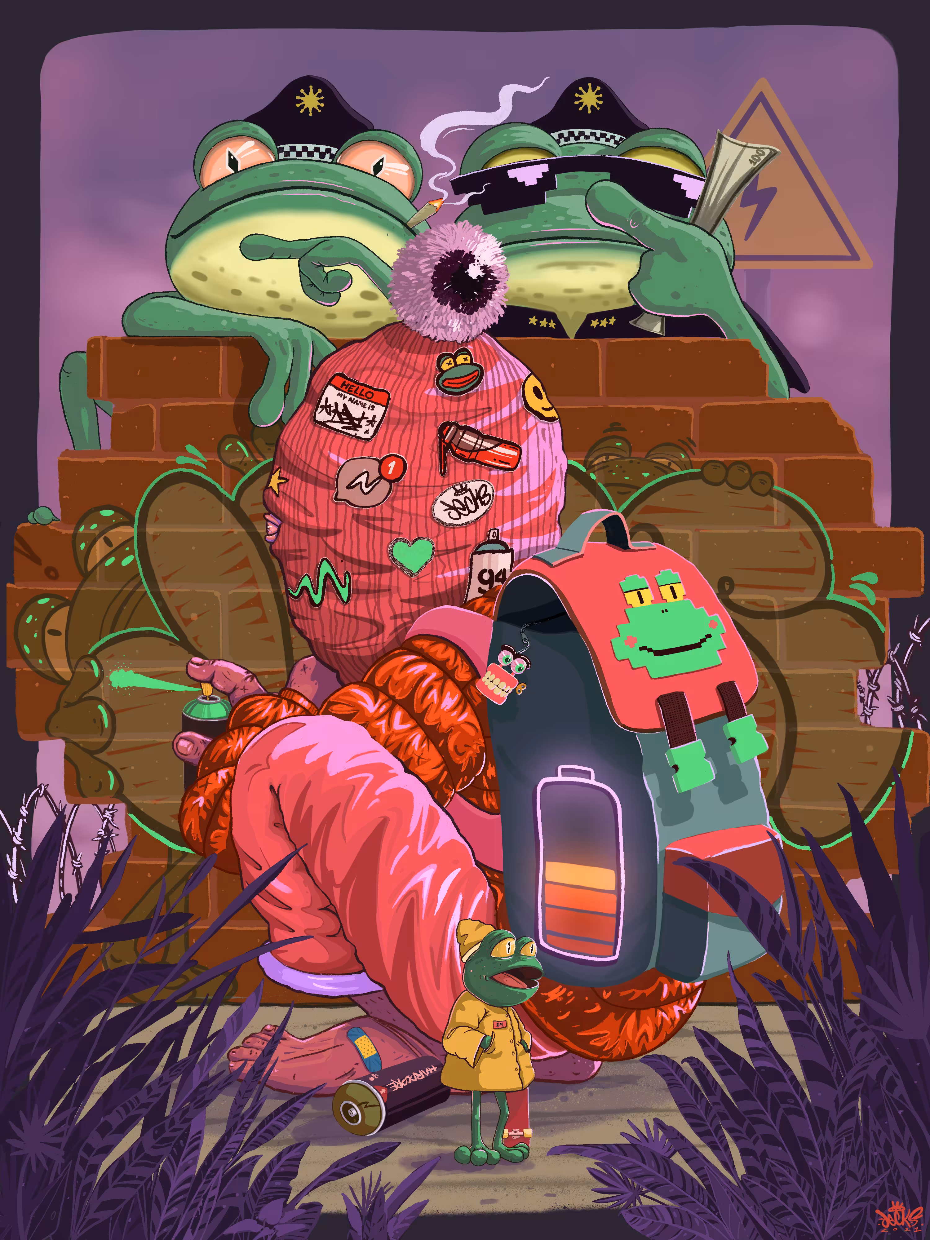 "Underground world"