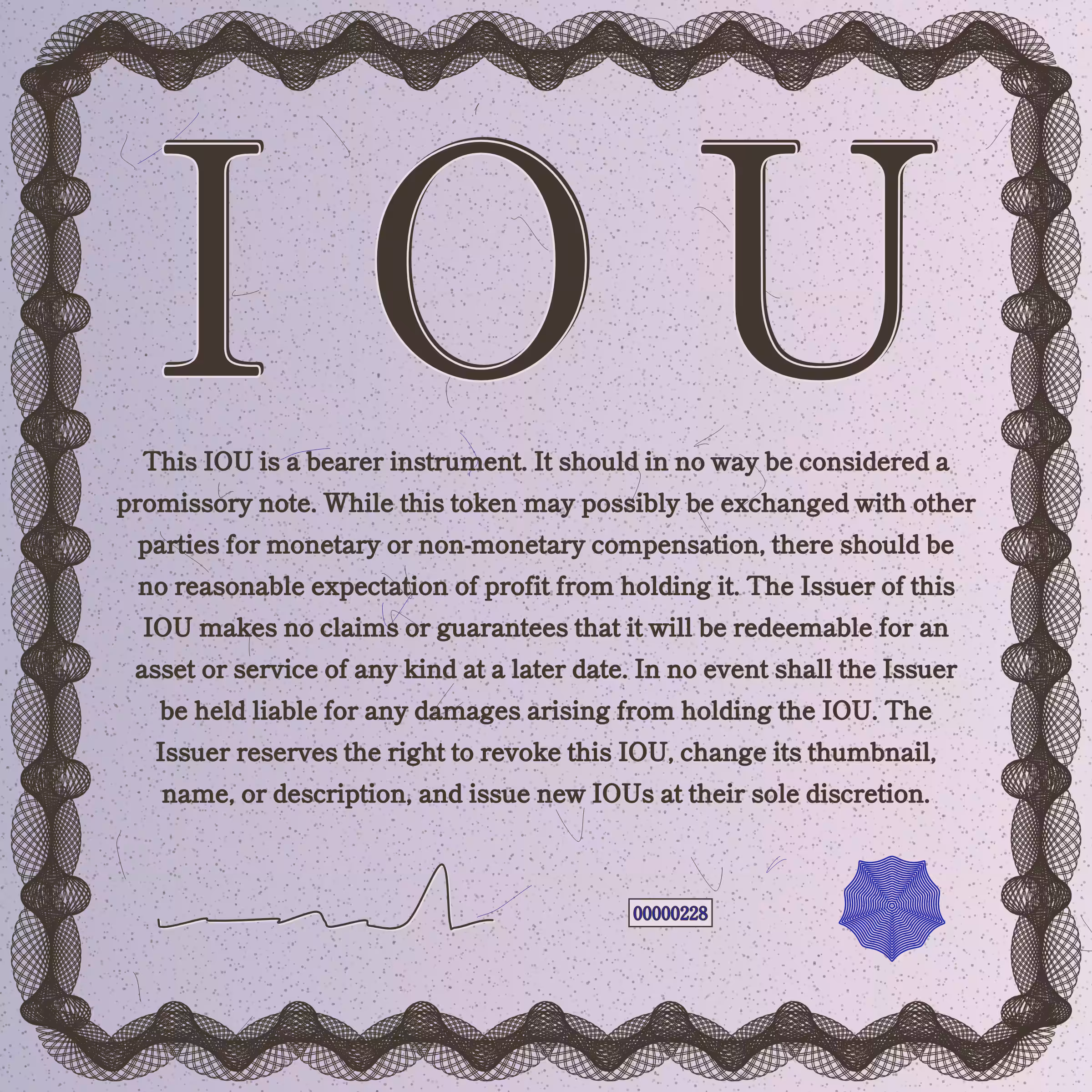 IOU #228