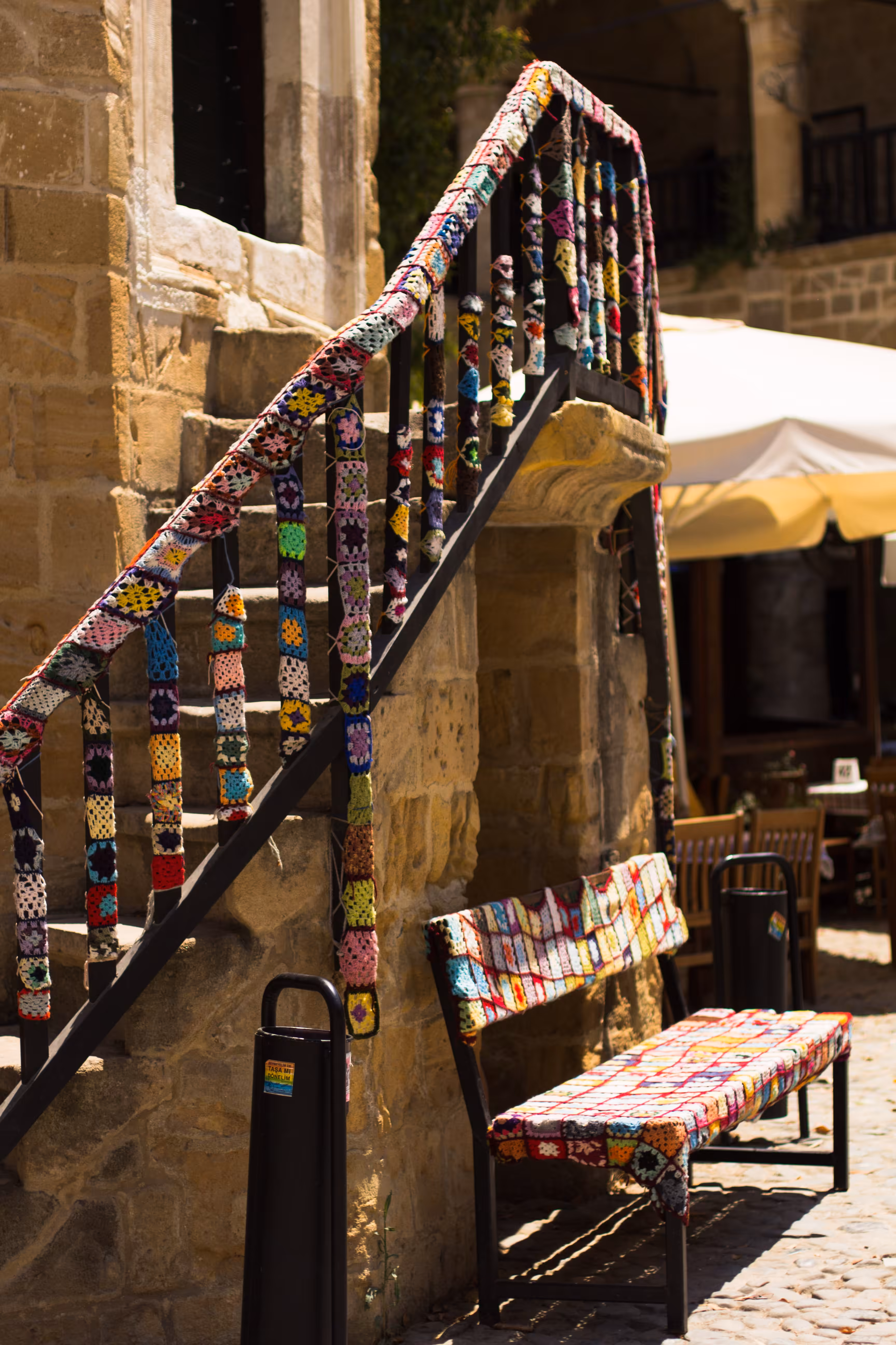 yarn bomb cyprus