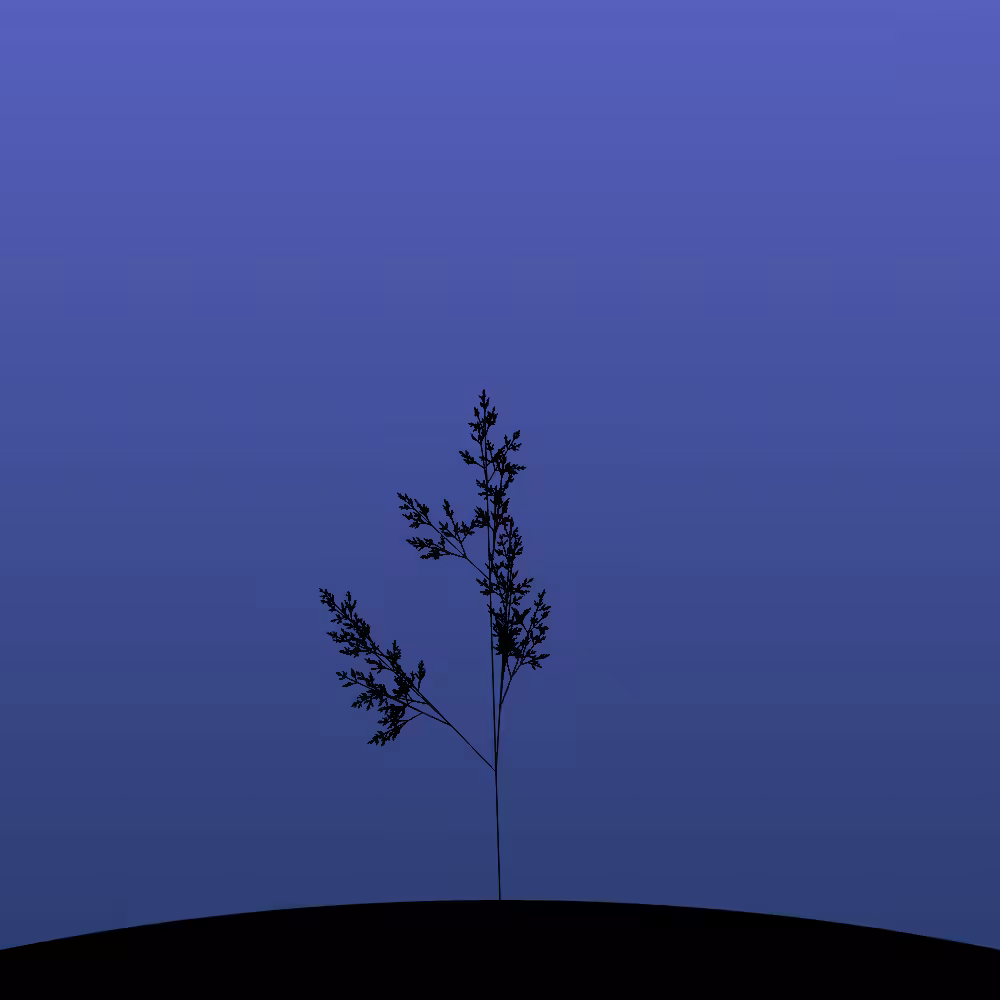 Fractal-Lsystem Tree #122