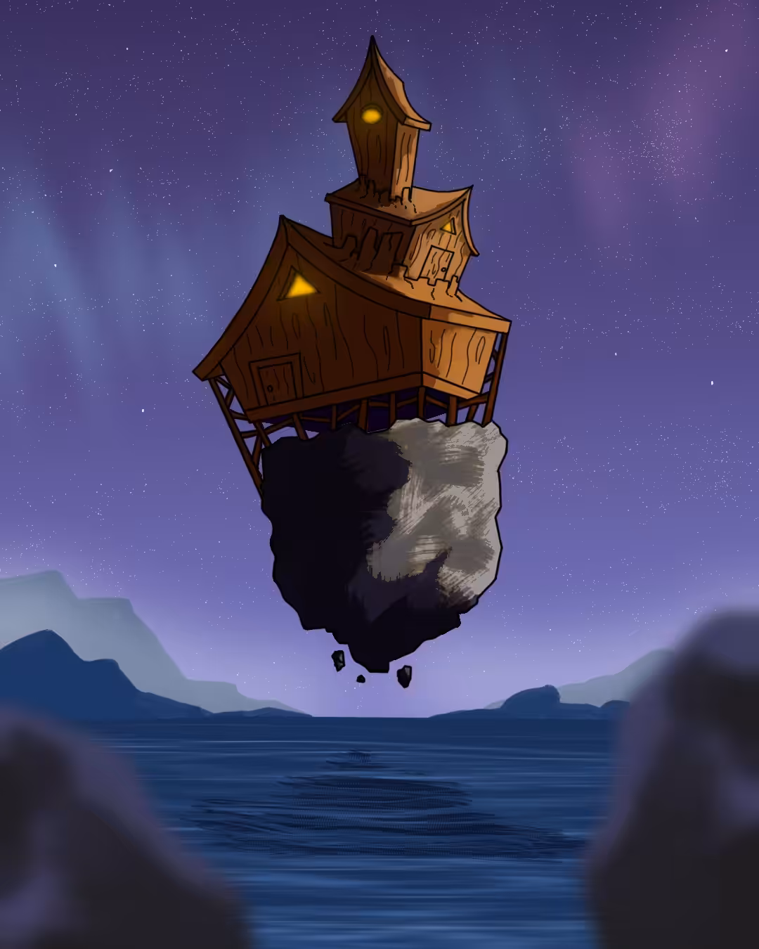 Art Of Abolfazl : Suspended Cottage