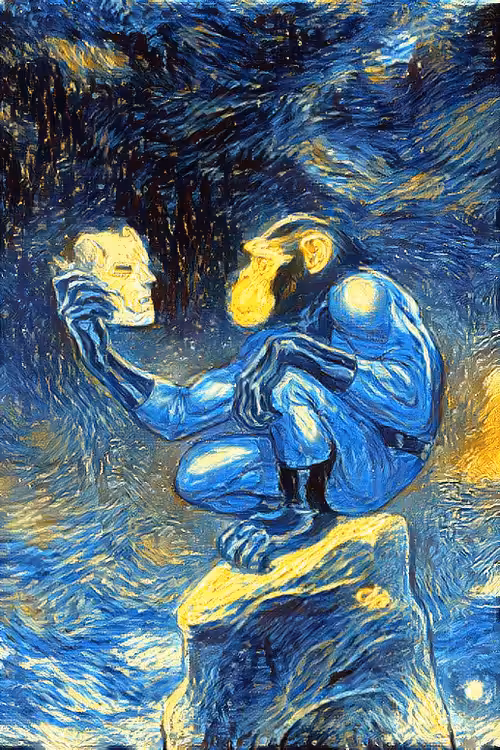 Bored Starry Night Club: Bored Starry Night Ape Club #69