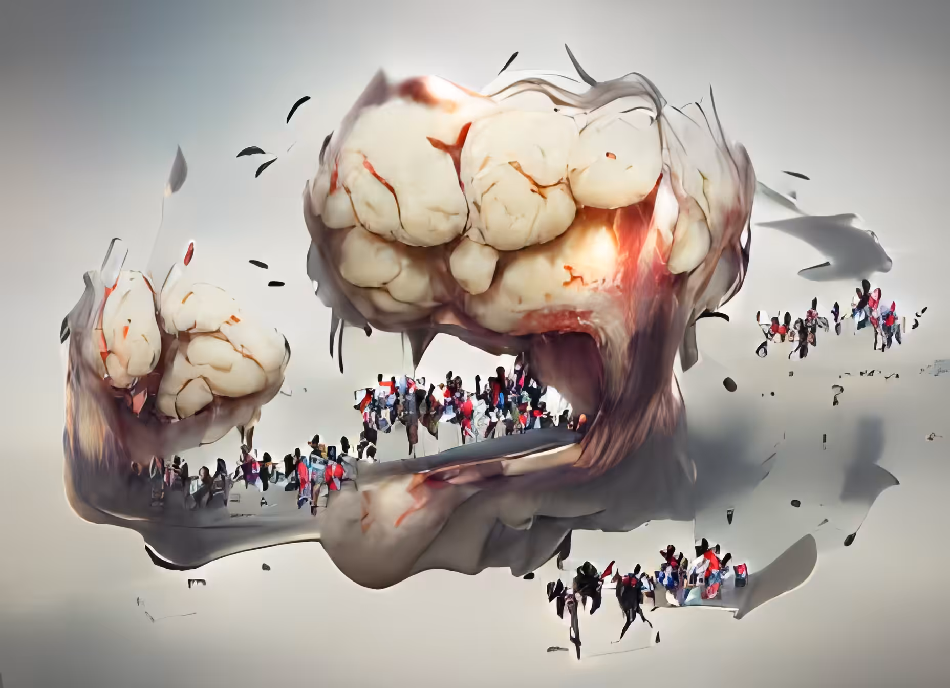 Walking into a Brain