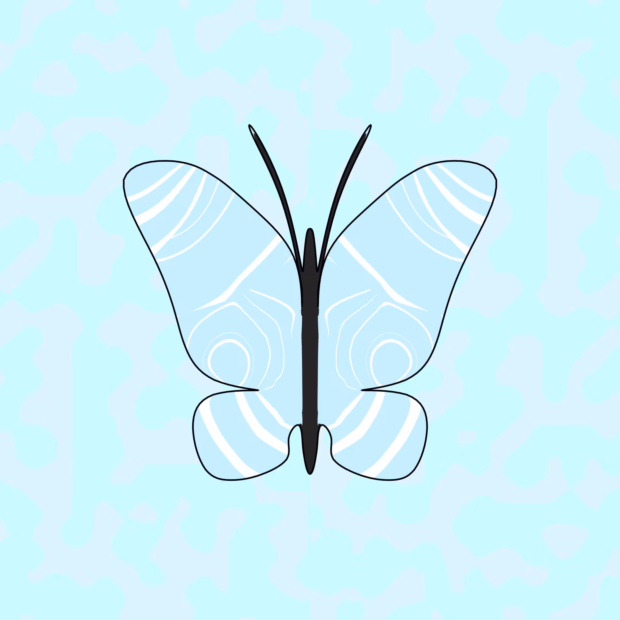 Aesthetic Butterfly #004