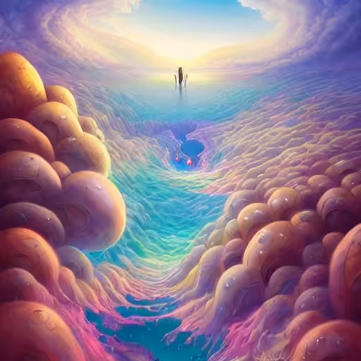 Bubble Cloud Valley