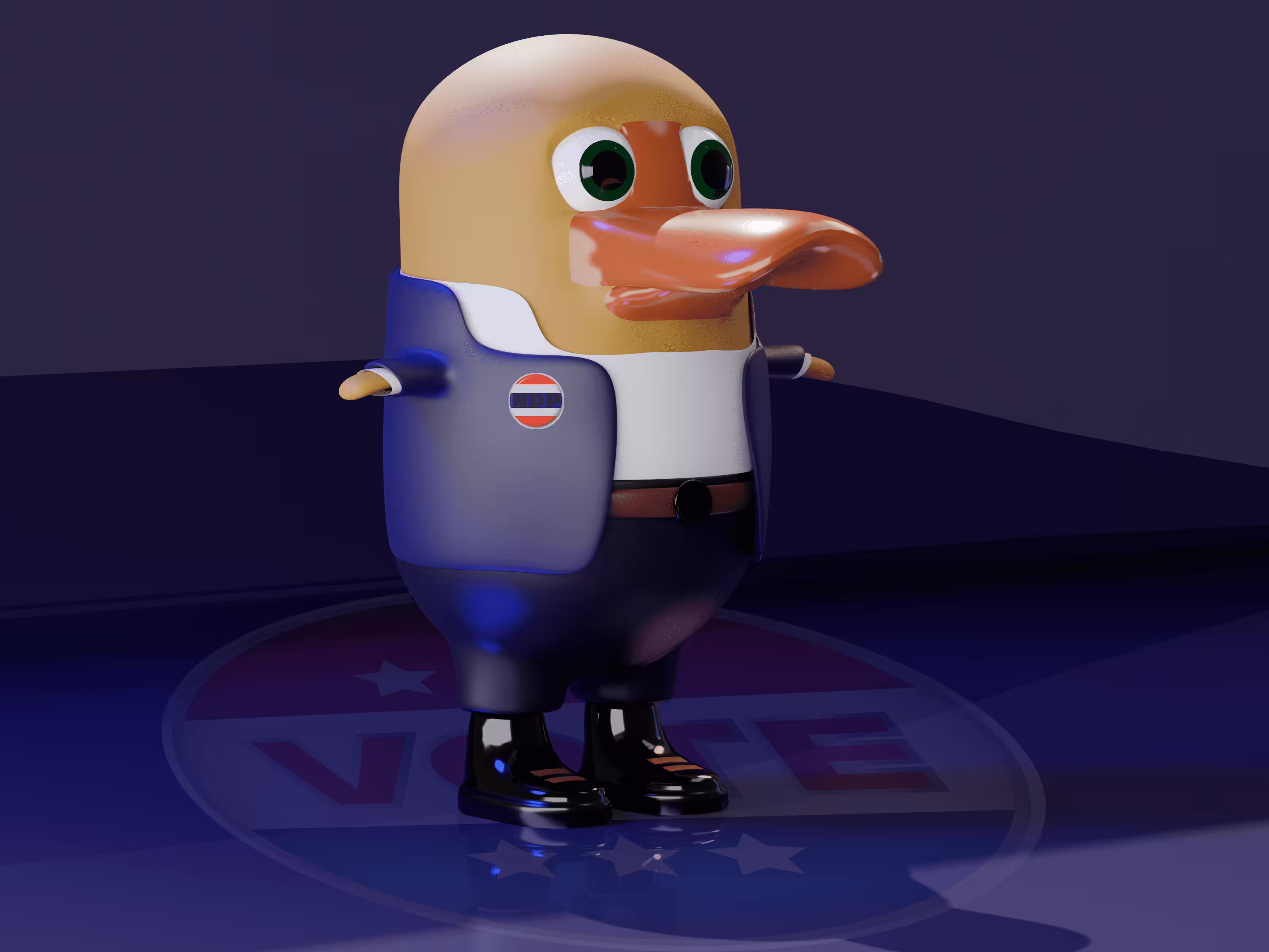 Duck Joey (Candidate for President) 25