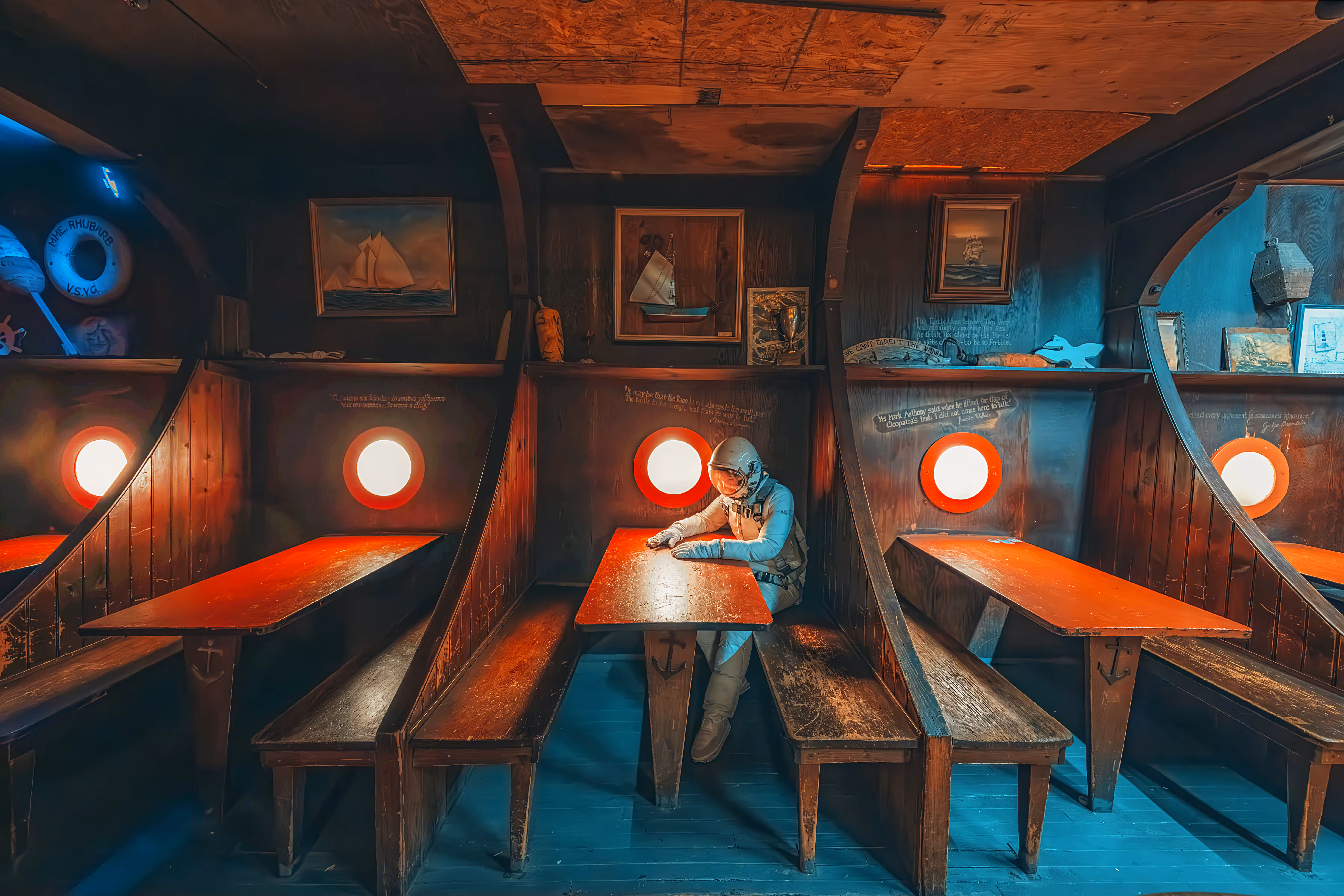 Rodeo posts: Portholes