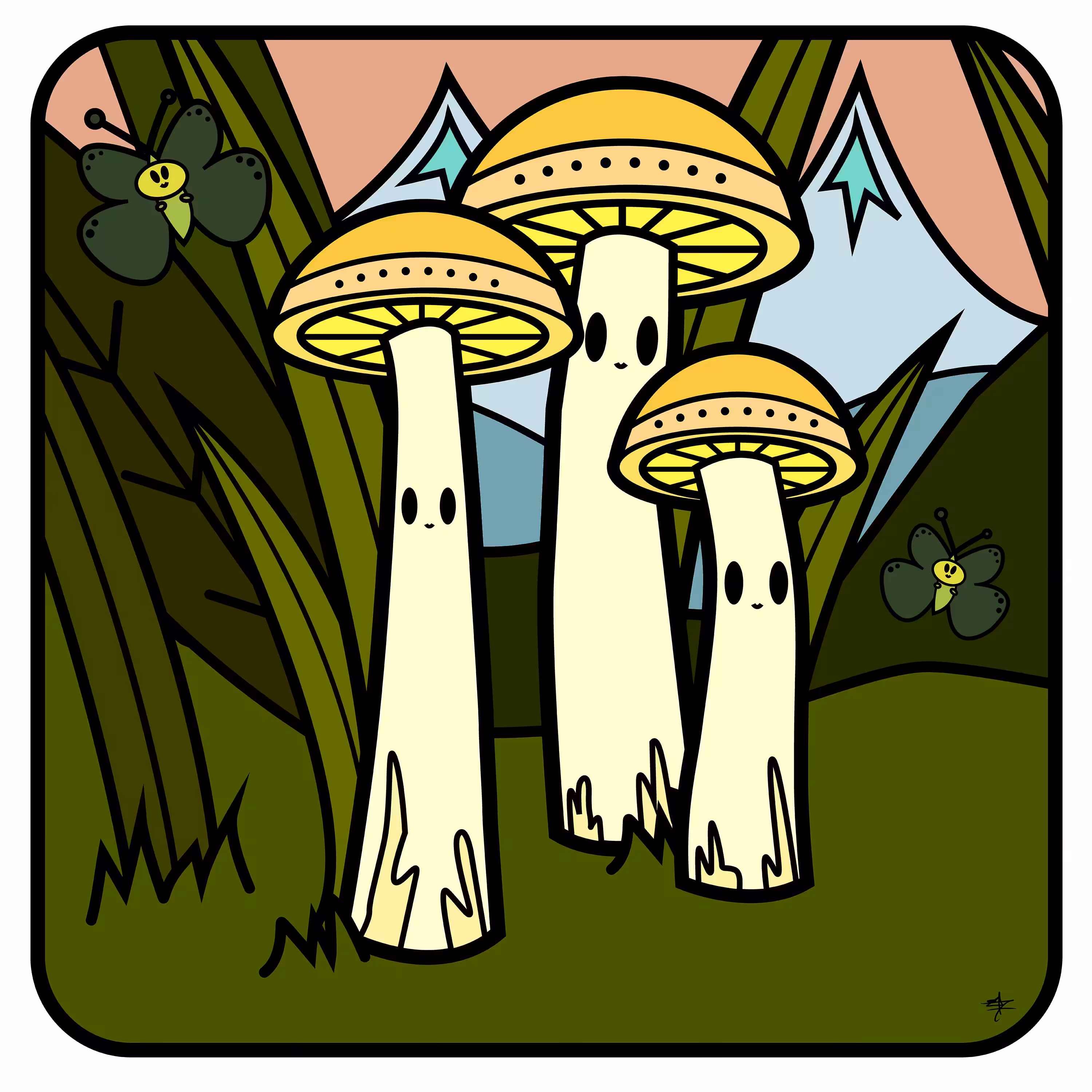 olive47: The Mushroom People 0053