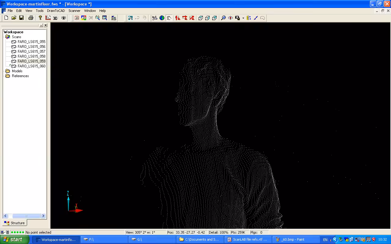 self point cloud 10.32 24.04.2010