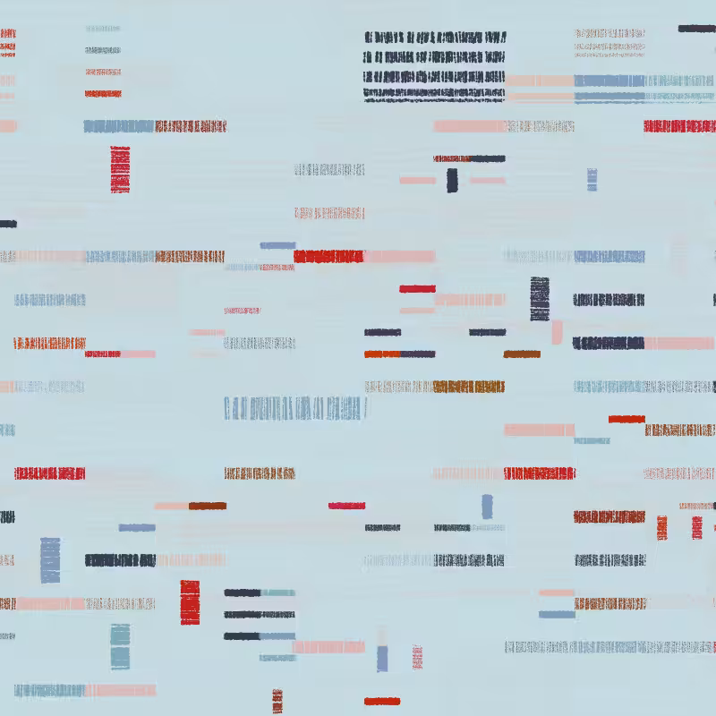 Composition #3 Patchwork Quilt #198