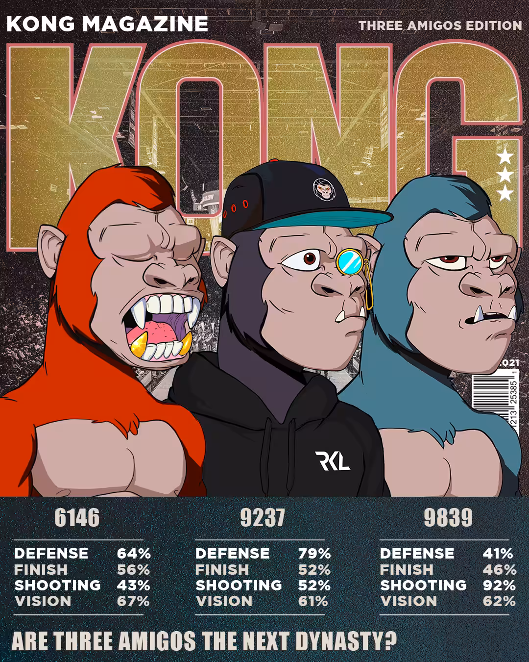 KONG Magazine - Three Amigos Edition 