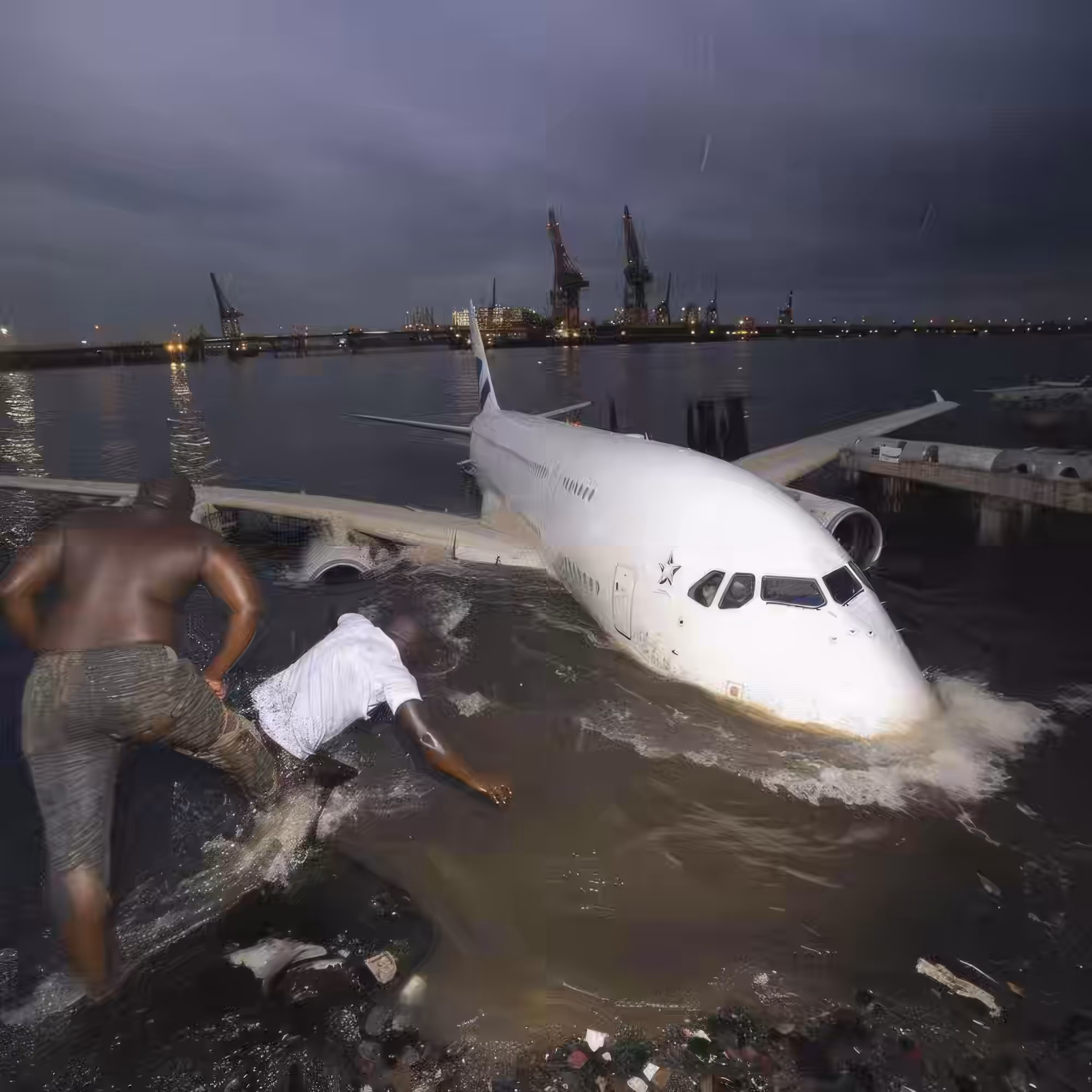 BAD JPEGs: Airplane-Mishap