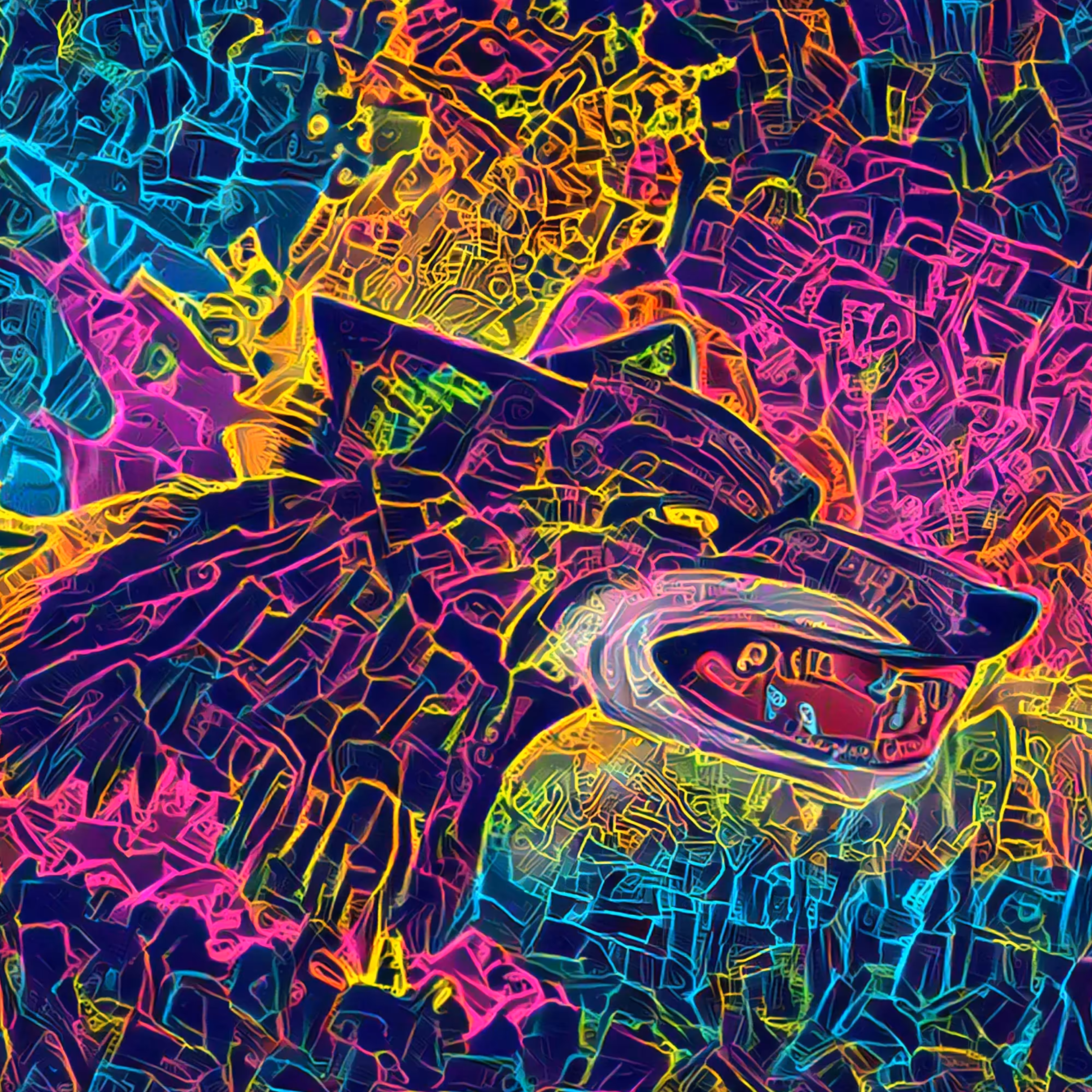 Angry dog