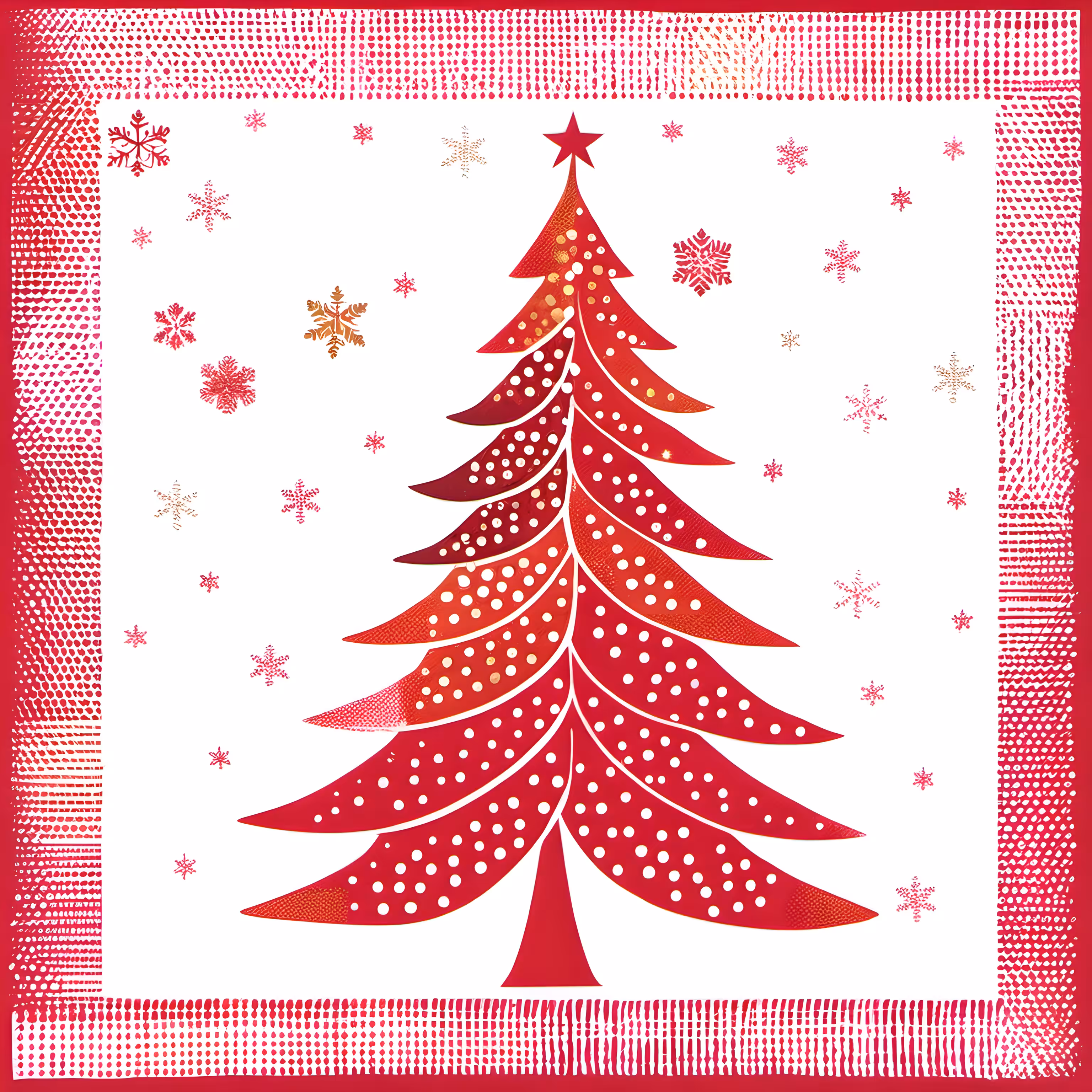 Riso Festive Trees #10