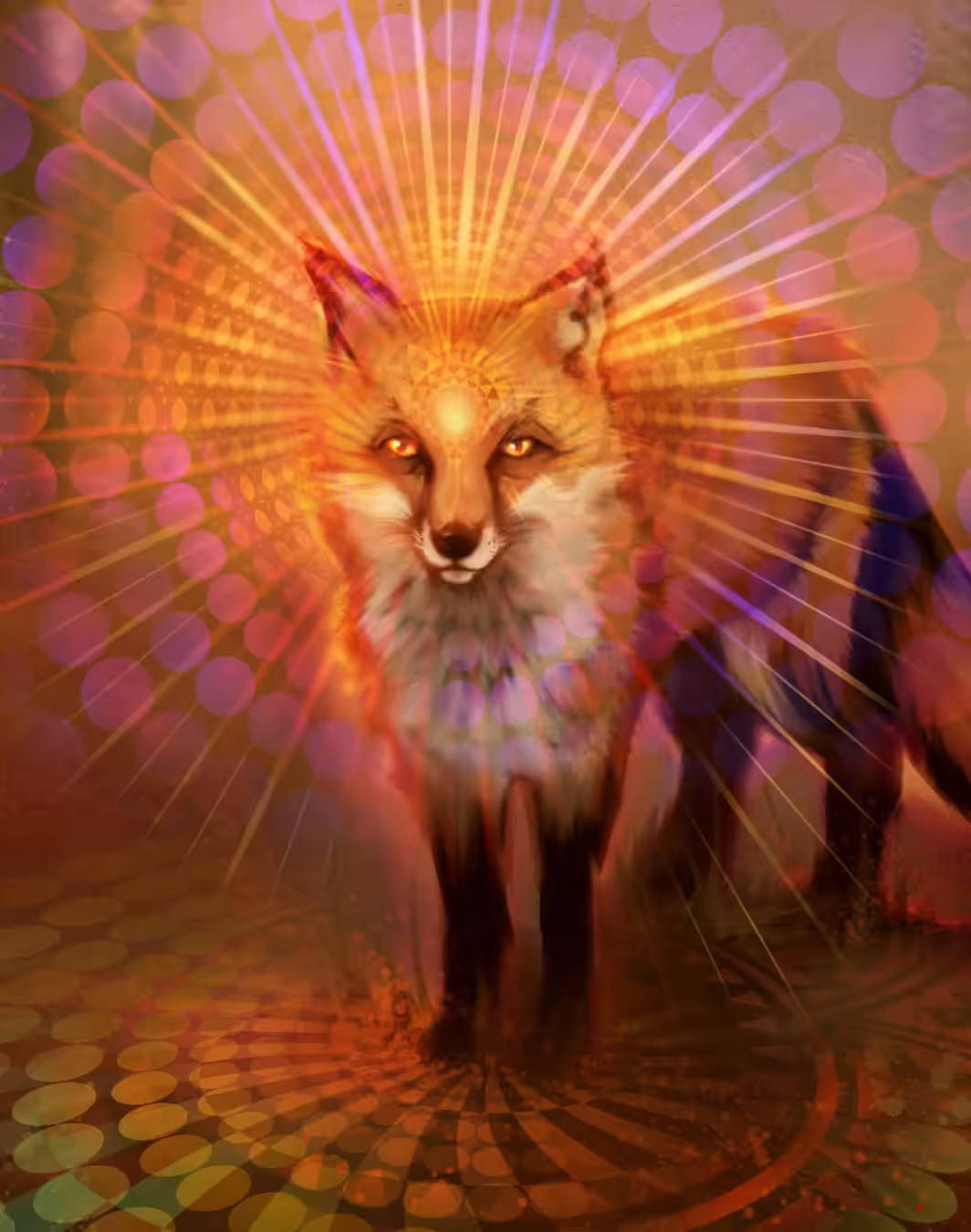 Wise Fox illuminated  .luxZ