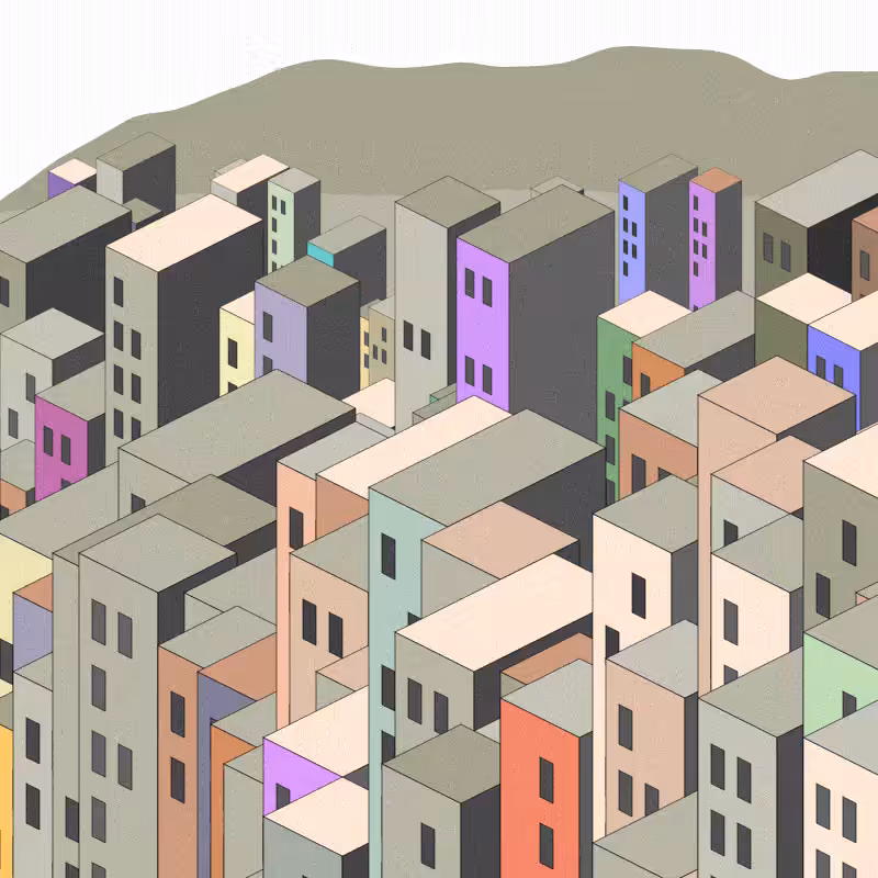 Coloured City #5