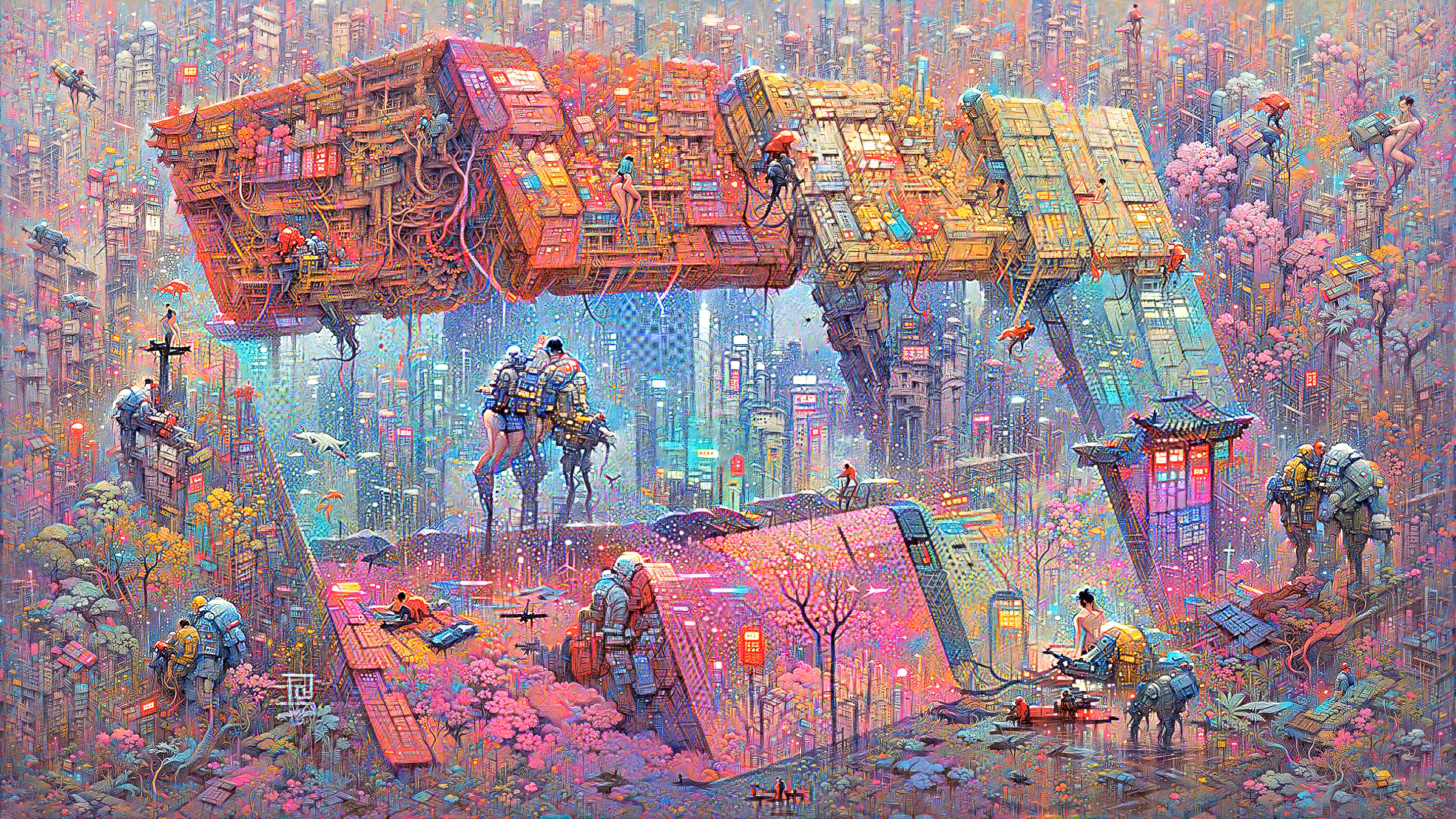 Living in the prisma