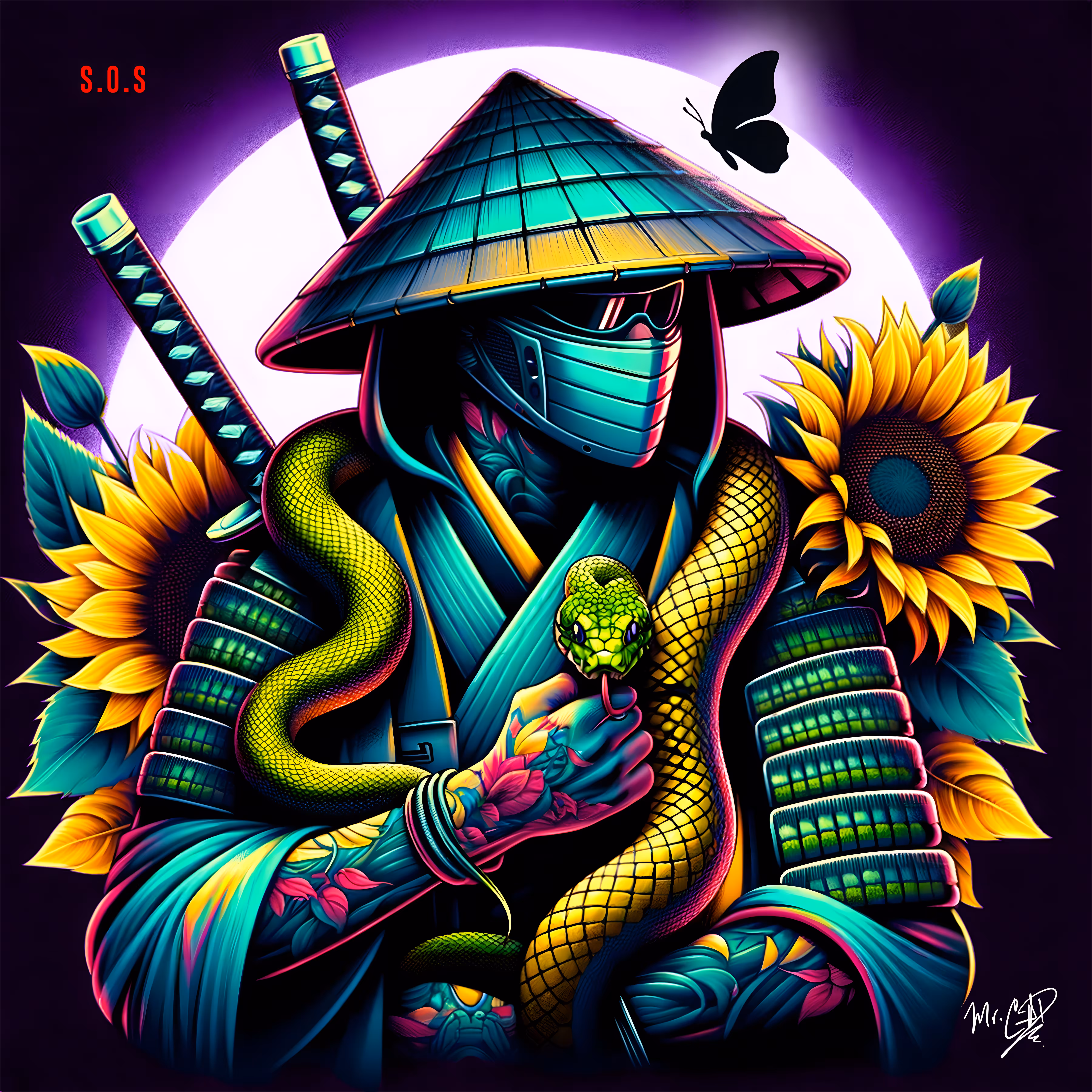 Kazuya's Resolve: The Sunflower Samurai