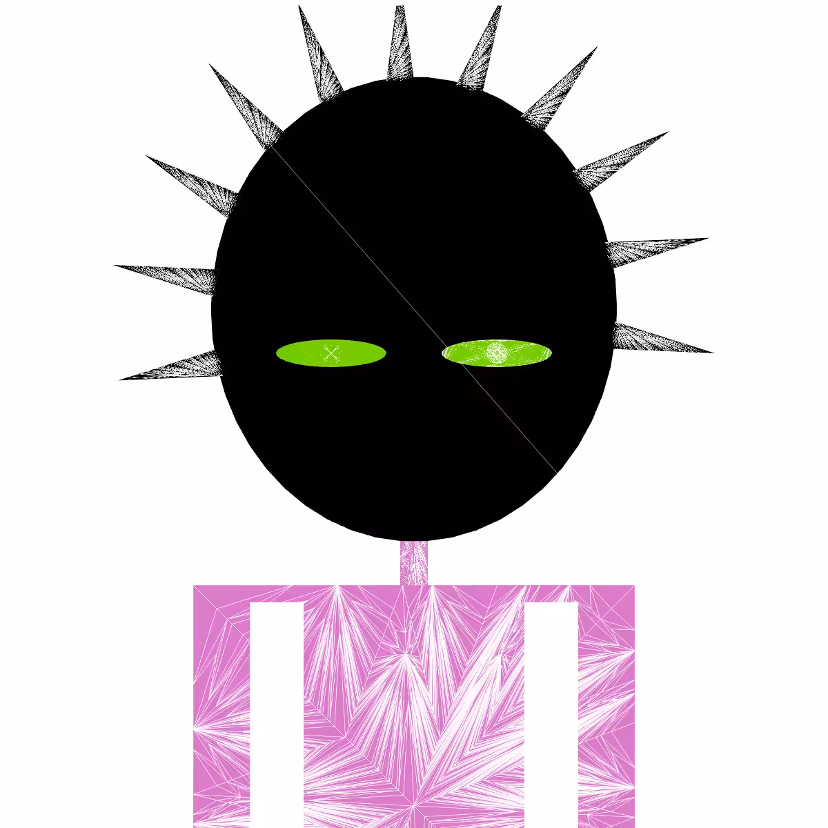 Spiky Woman #14