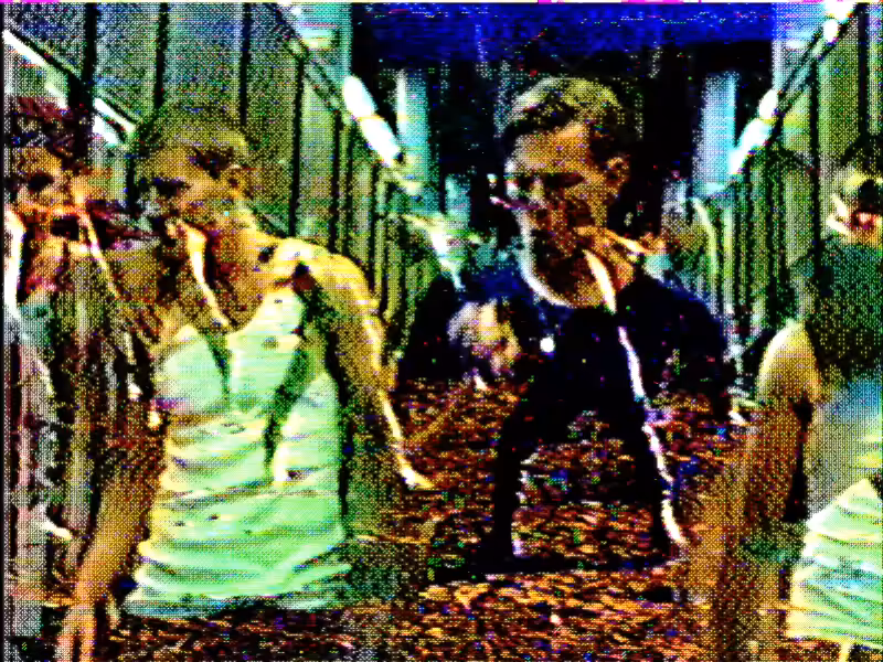 Gaze (2) / CRT version